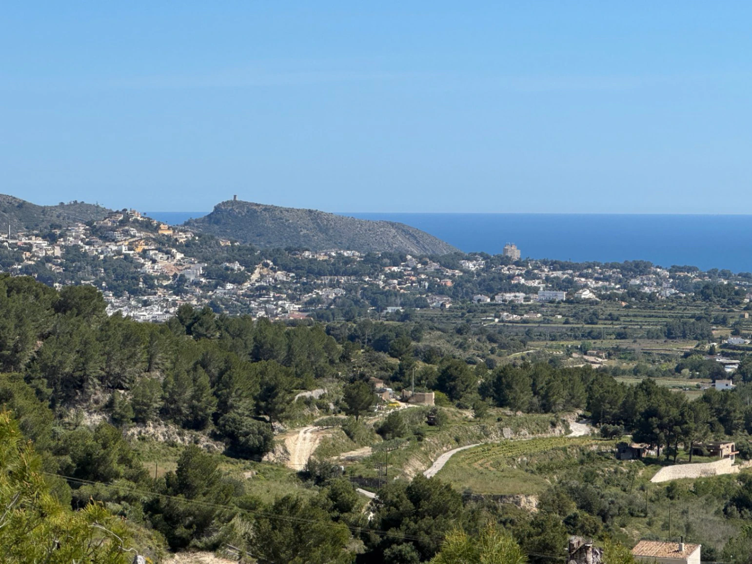 A0872 - 2 Bedroom Apartment for Sale in Teulada near Moraira – Sea Views & Pool