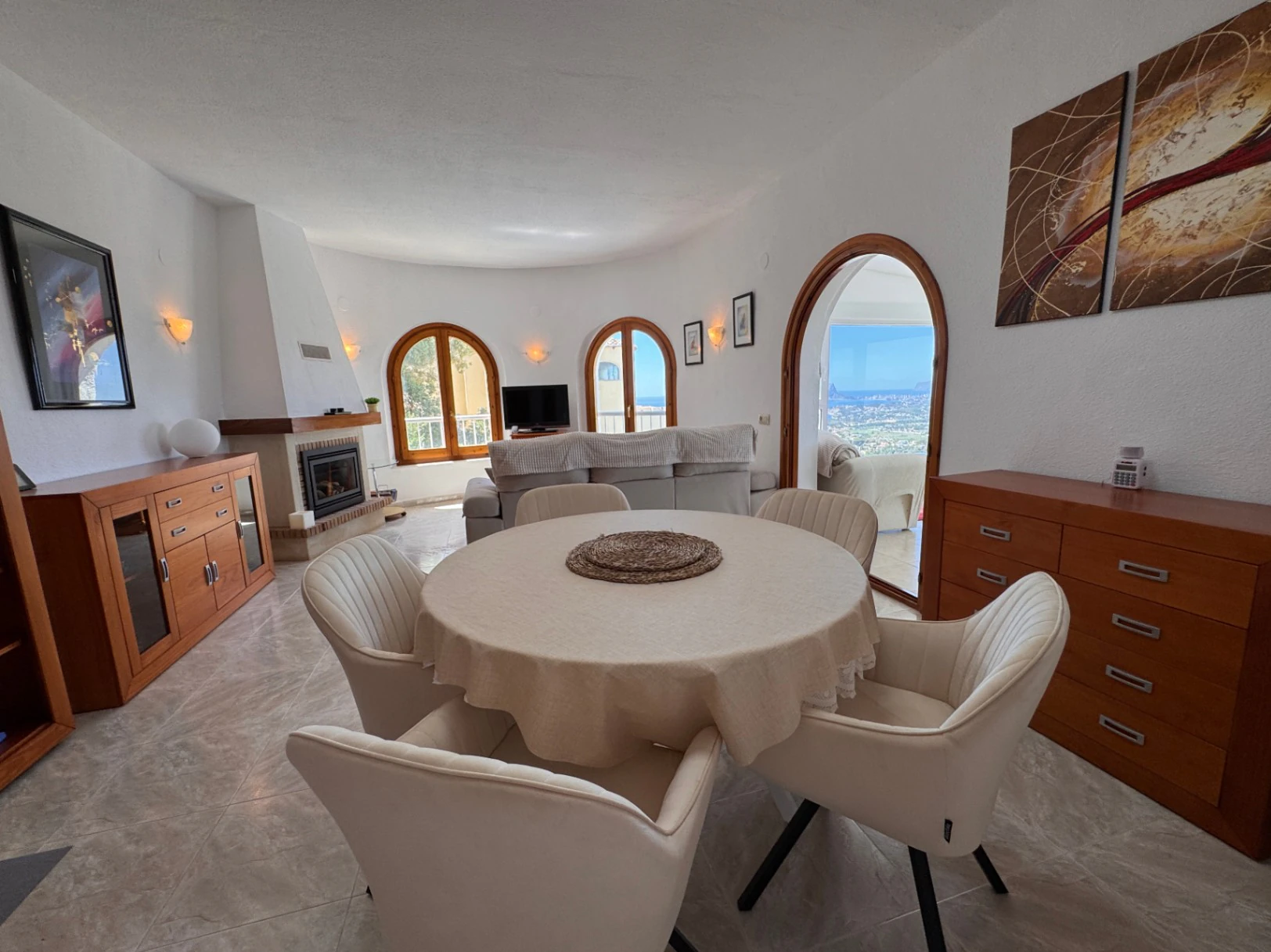 Mediterrane villa met zwembad en uniek zeezicht in Cumbre del Sol
