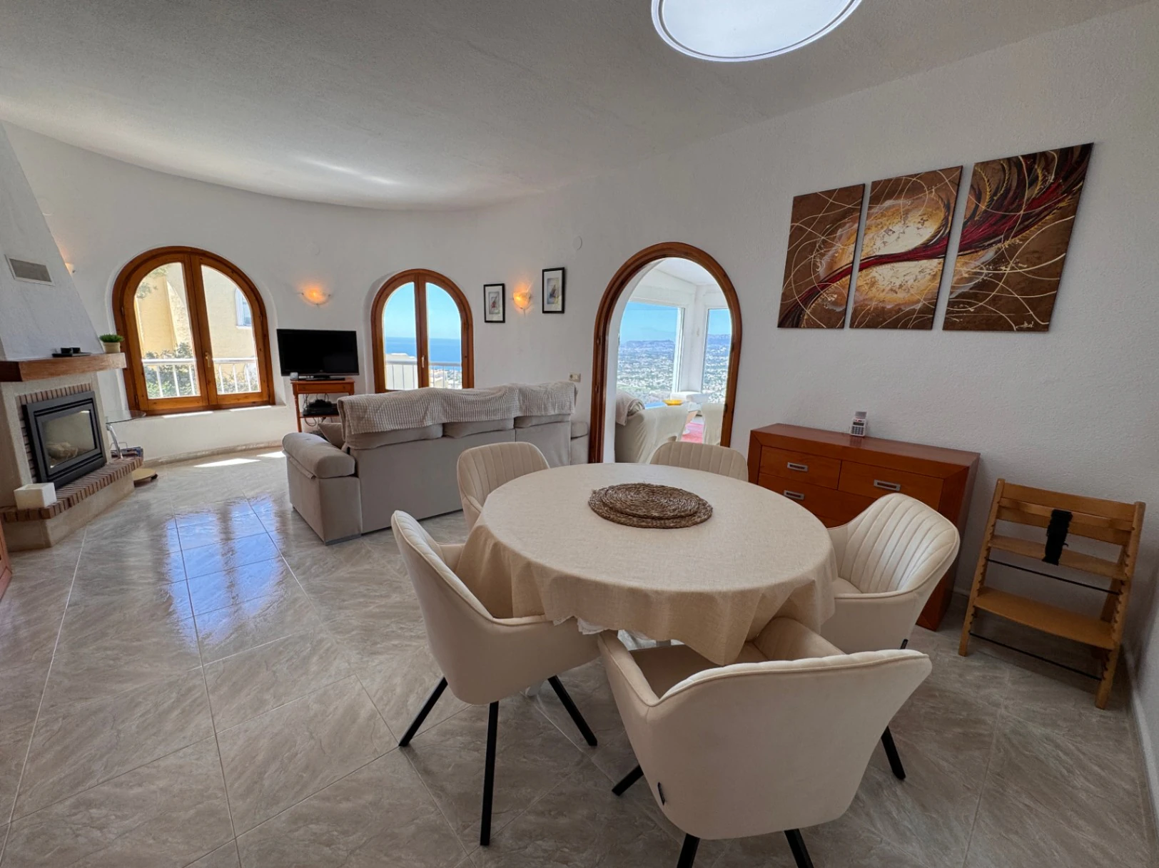 Mediterrane villa met zwembad en uniek zeezicht in Cumbre del Sol