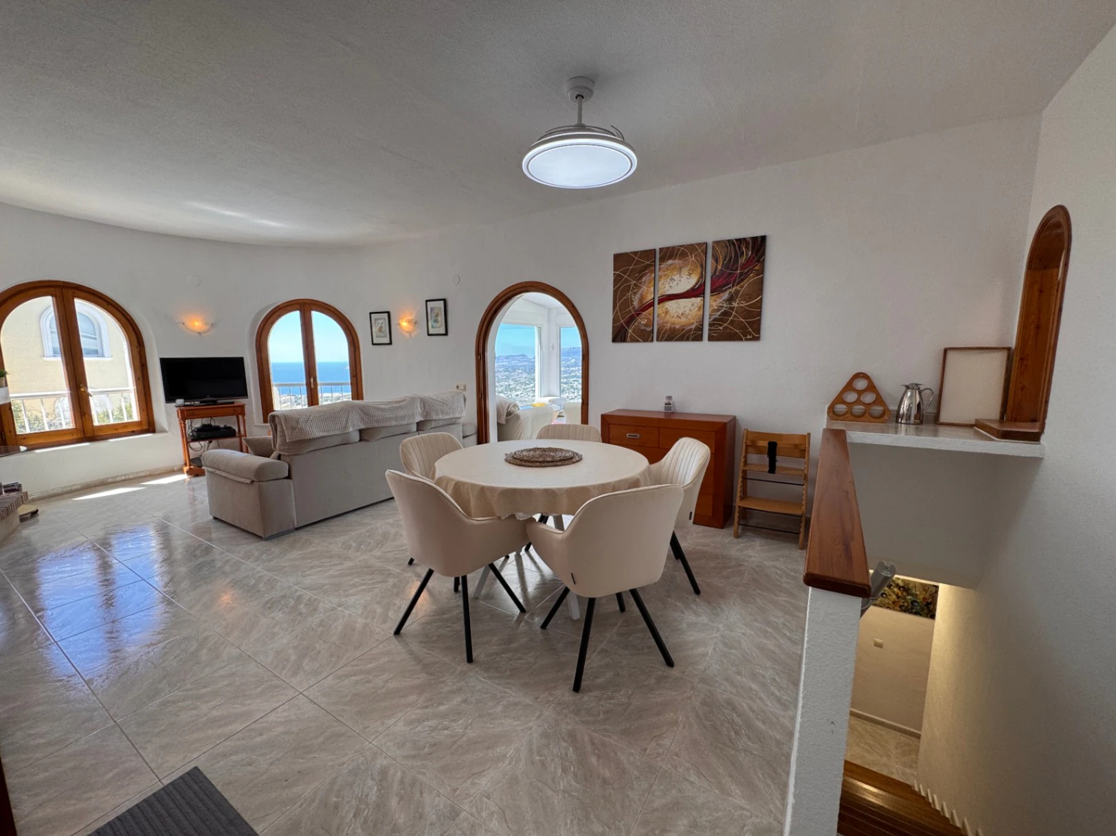 Mediterrane villa met zwembad en uniek zeezicht in Cumbre del Sol