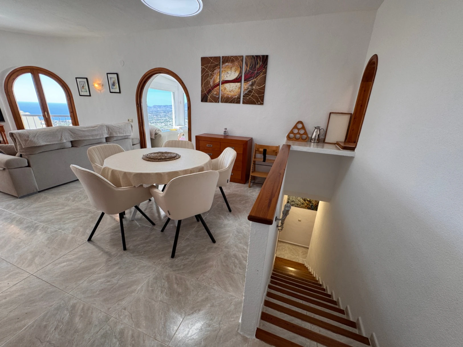 Mediterrane villa met zwembad en uniek zeezicht in Cumbre del Sol