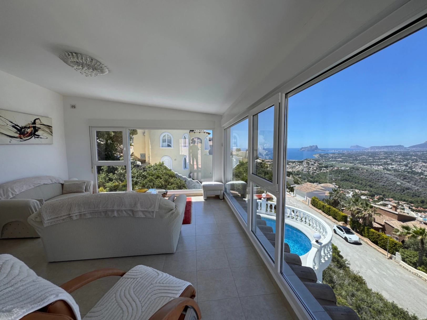 Mediterrane villa met zwembad en uniek zeezicht in Cumbre del Sol