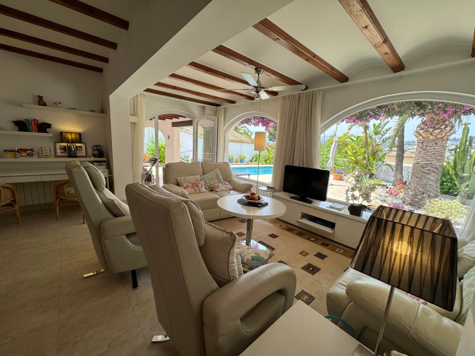 CH3365 - Villa in Moraira, urbanisatie San Jaime, op loopafstand van de Ifach Golf Club