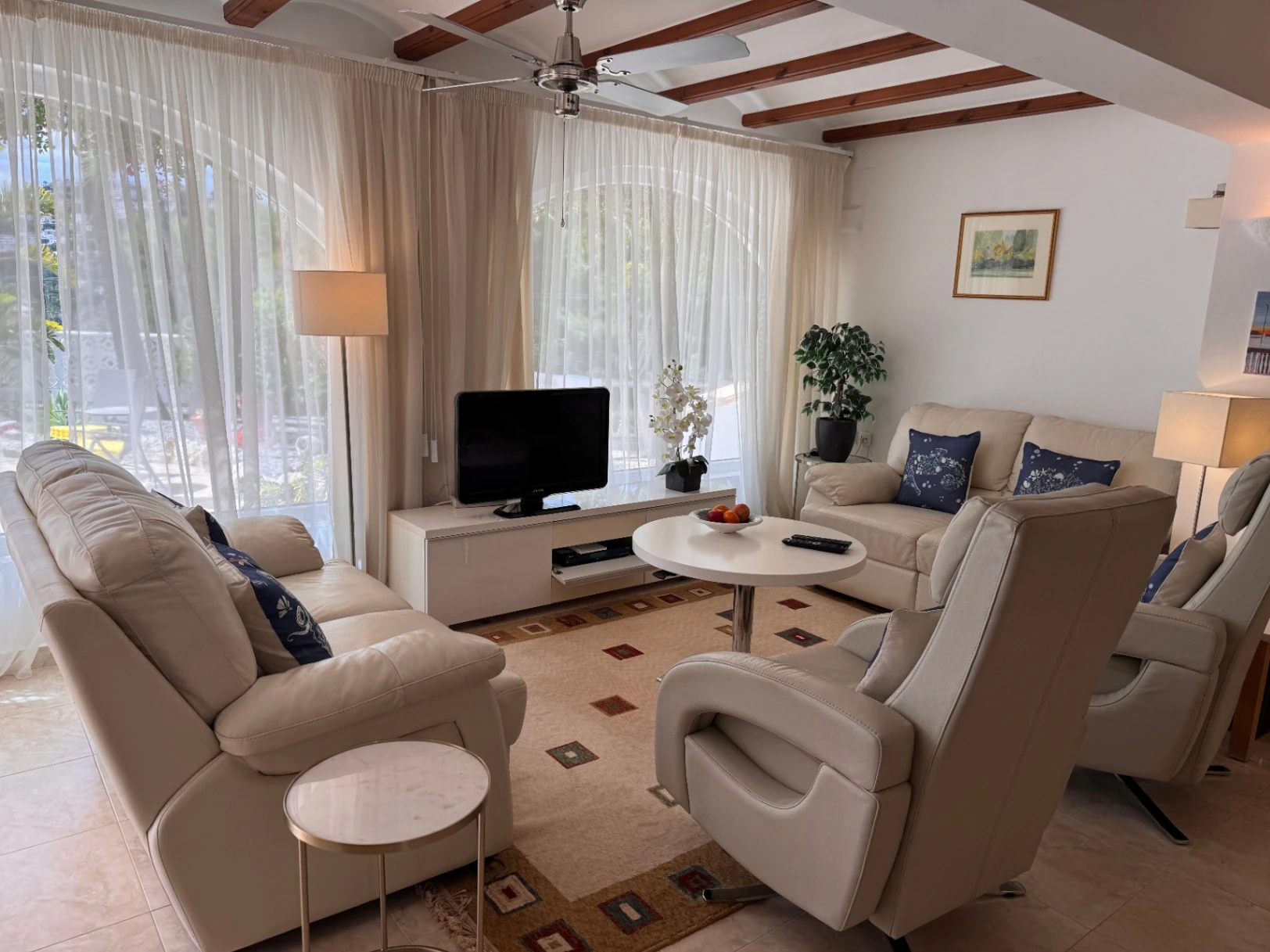 CH3365 - Villa in Moraira, urbanisatie San Jaime, op loopafstand van de Ifach Golf Club
