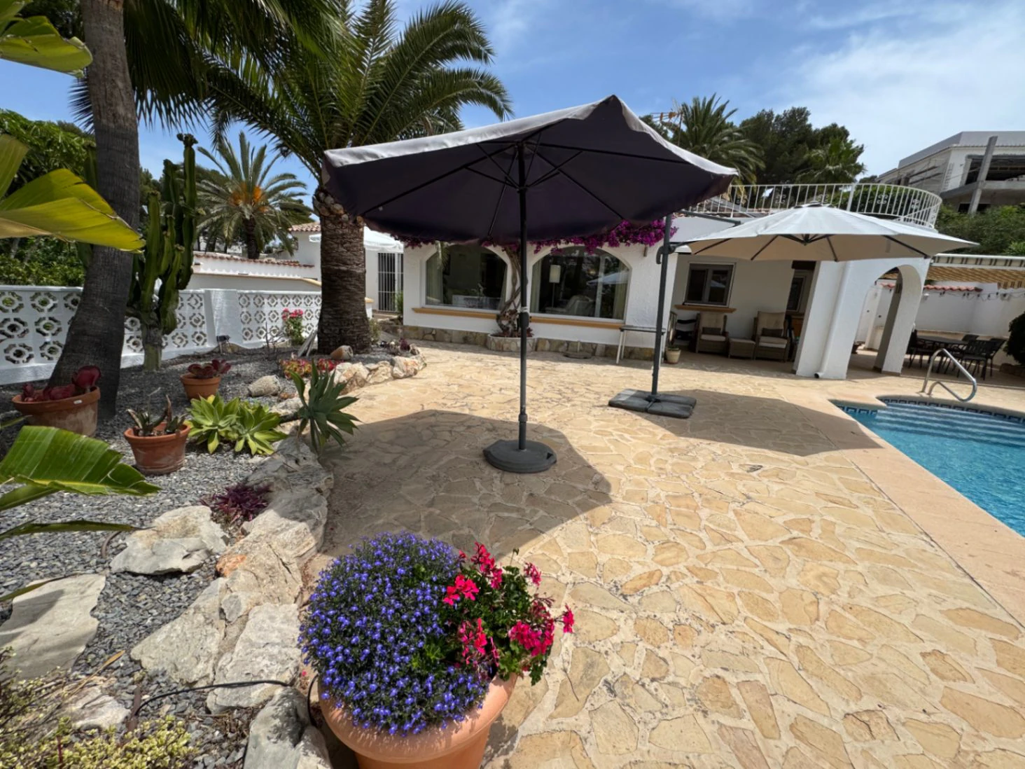 CH3365 - Villa in Moraira, urbanisatie San Jaime, op loopafstand van de Ifach Golf Club