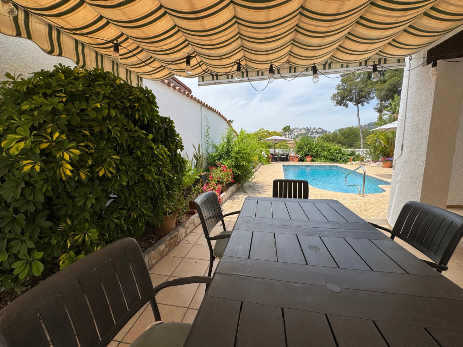 CH3365 - Villa in Moraira, urbanisatie San Jaime, op loopafstand van de Ifach Golf Club