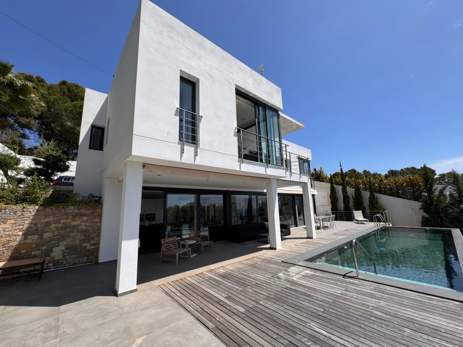 CH3409 - Modern villa for sale in Benissa – sea views, infinity pool and contemporary design
