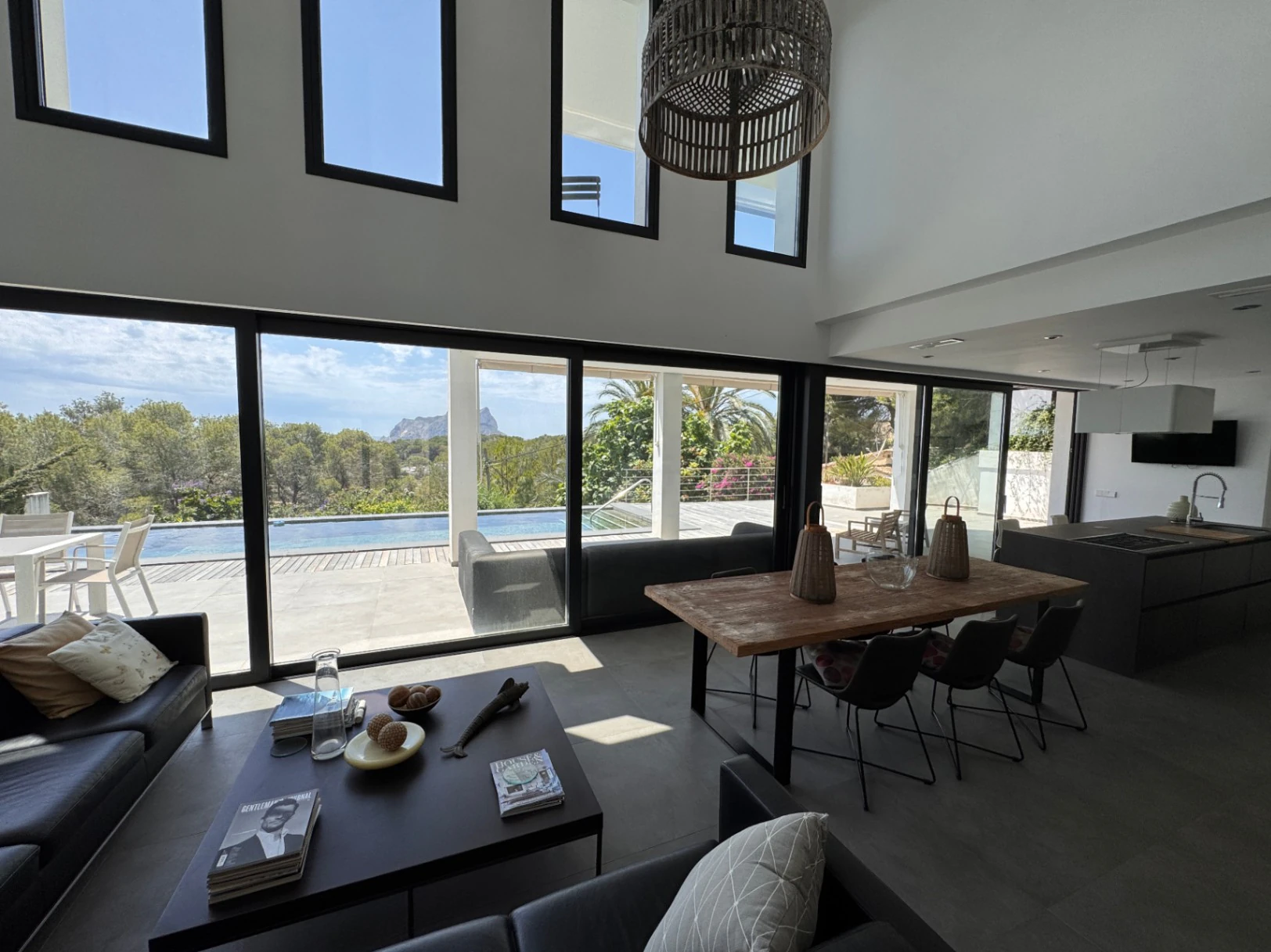 CH3409 - Modern villa for sale in Benissa – sea views, infinity pool and contemporary design