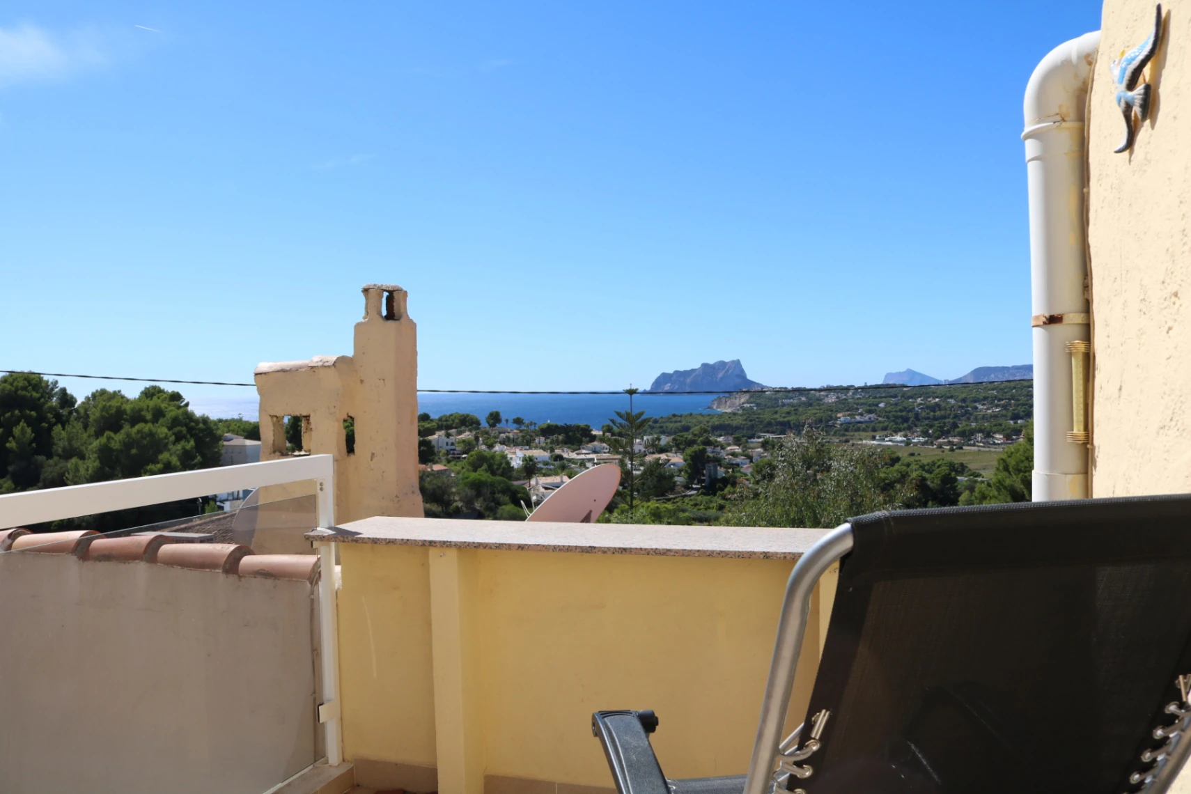 Apartamento en venta en Moraira con vistas al mar en zona Paichi