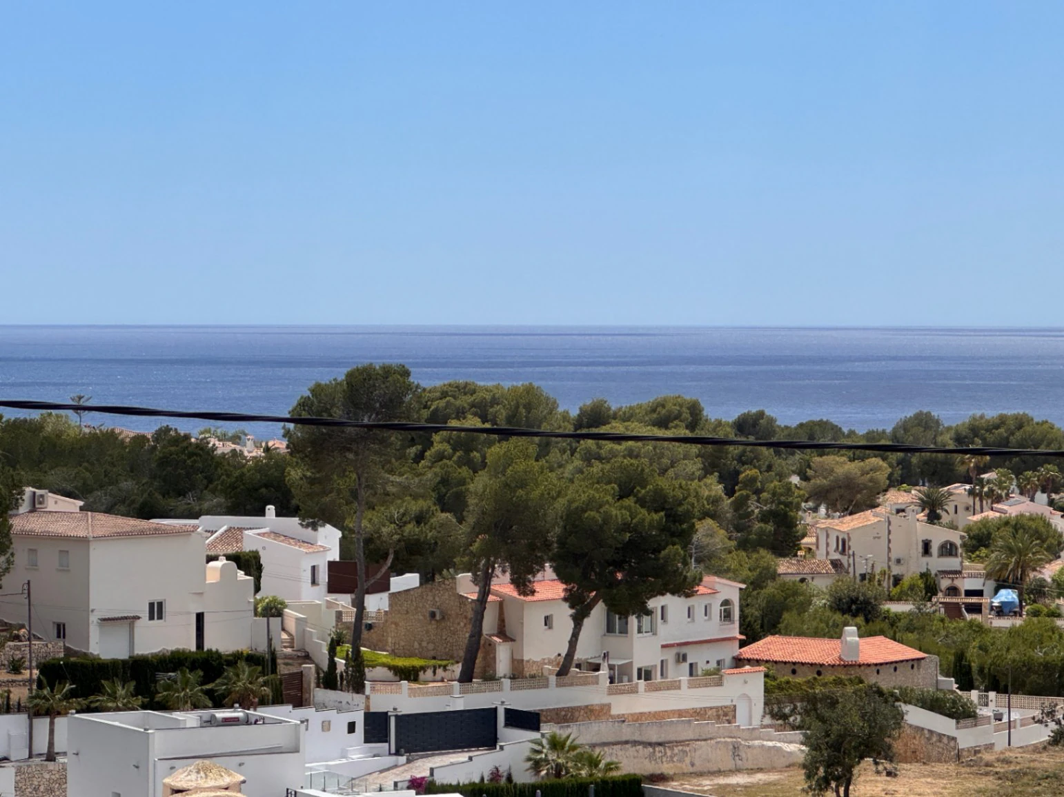 Apartamento en venta en Moraira con vistas al mar en zona Paichi