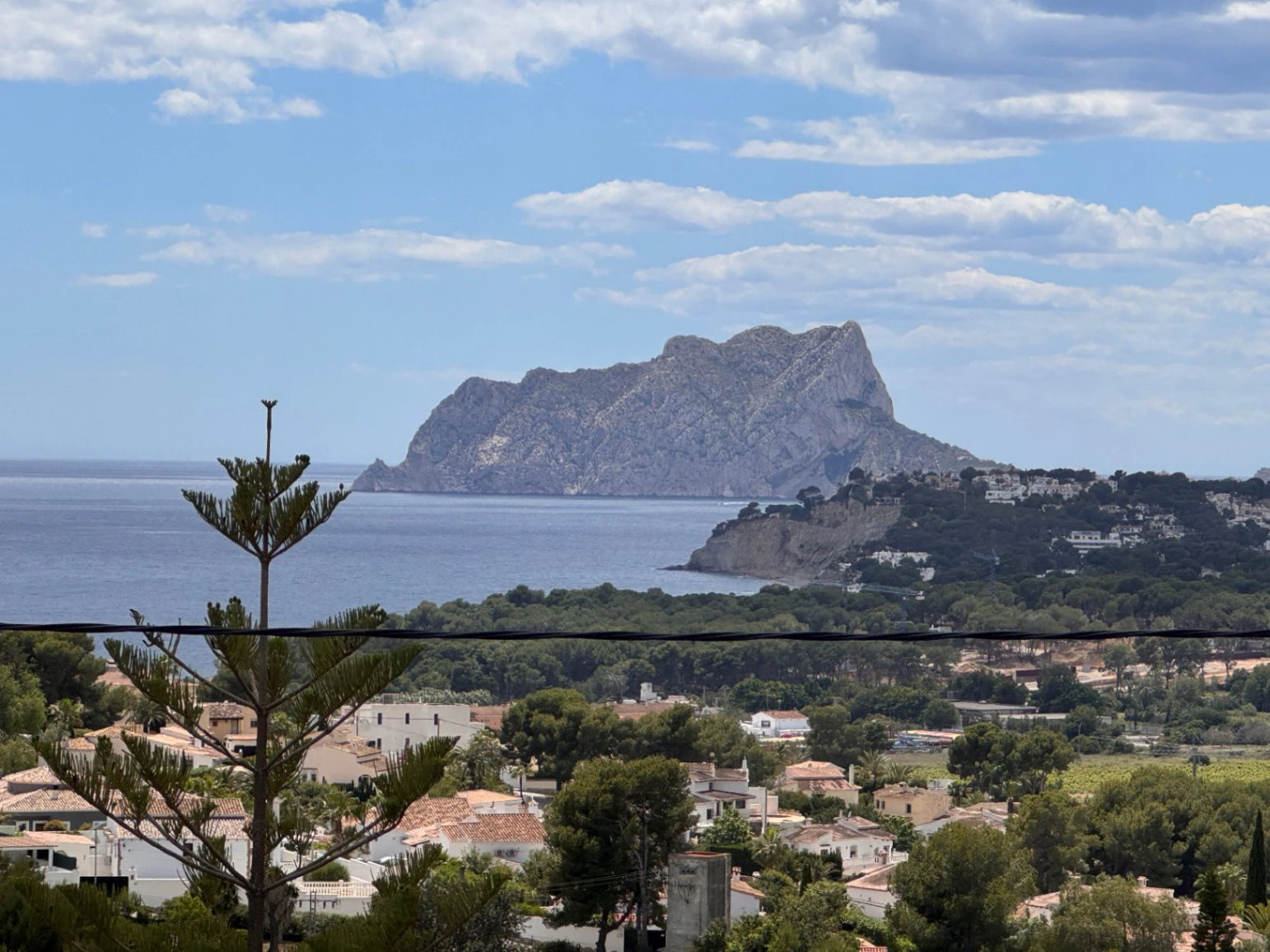 Apartamento en venta en Moraira con vistas al mar en zona Paichi