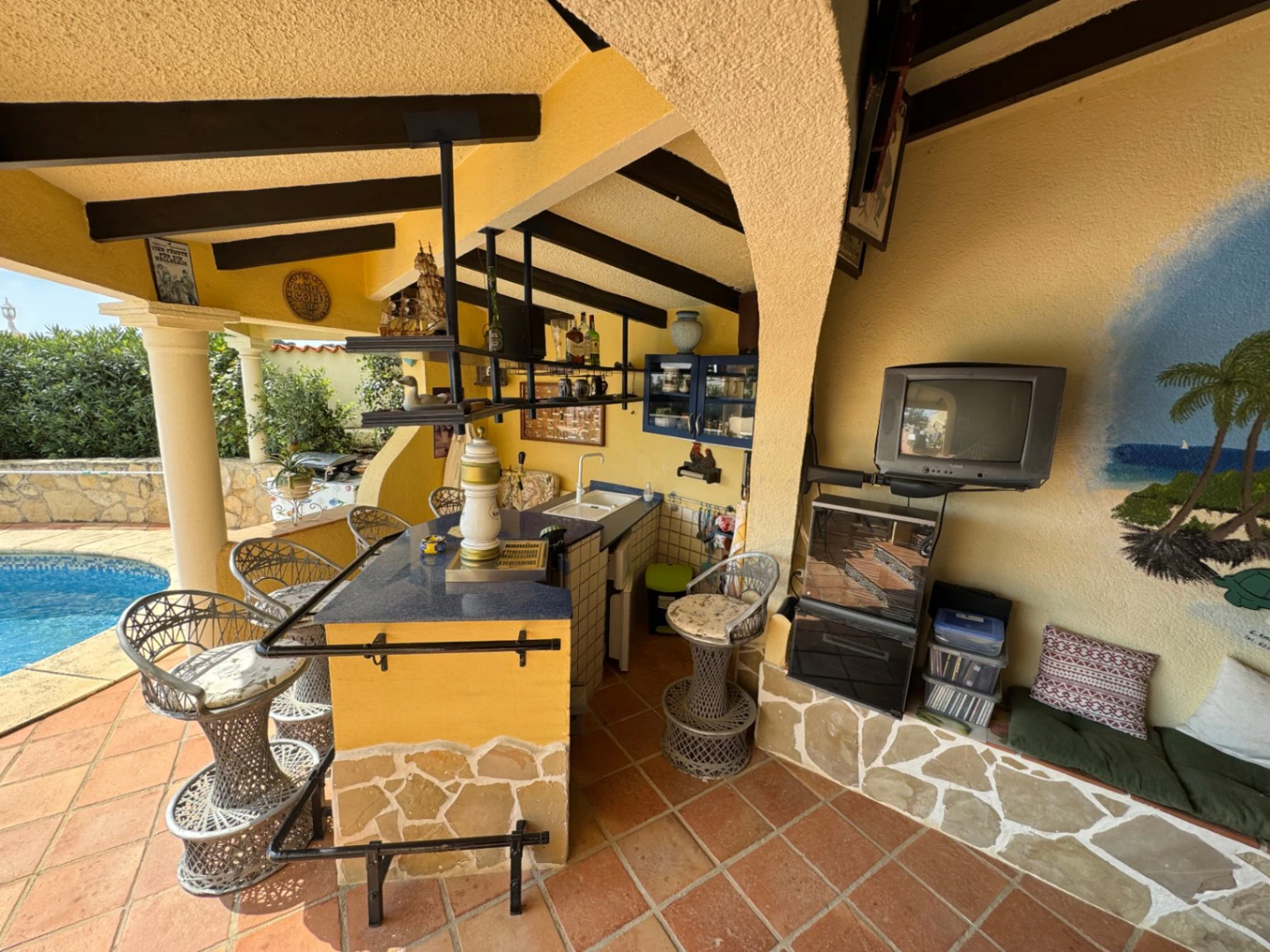 CH3400 - Villa à vendre à Moraira avec appartement d’invités et vue sur la mer