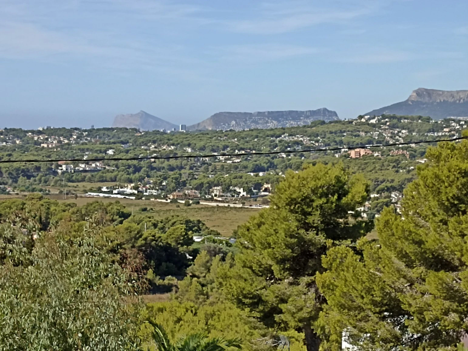 Apartamento en venta en Moraira con vistas al mar en zona Paichi