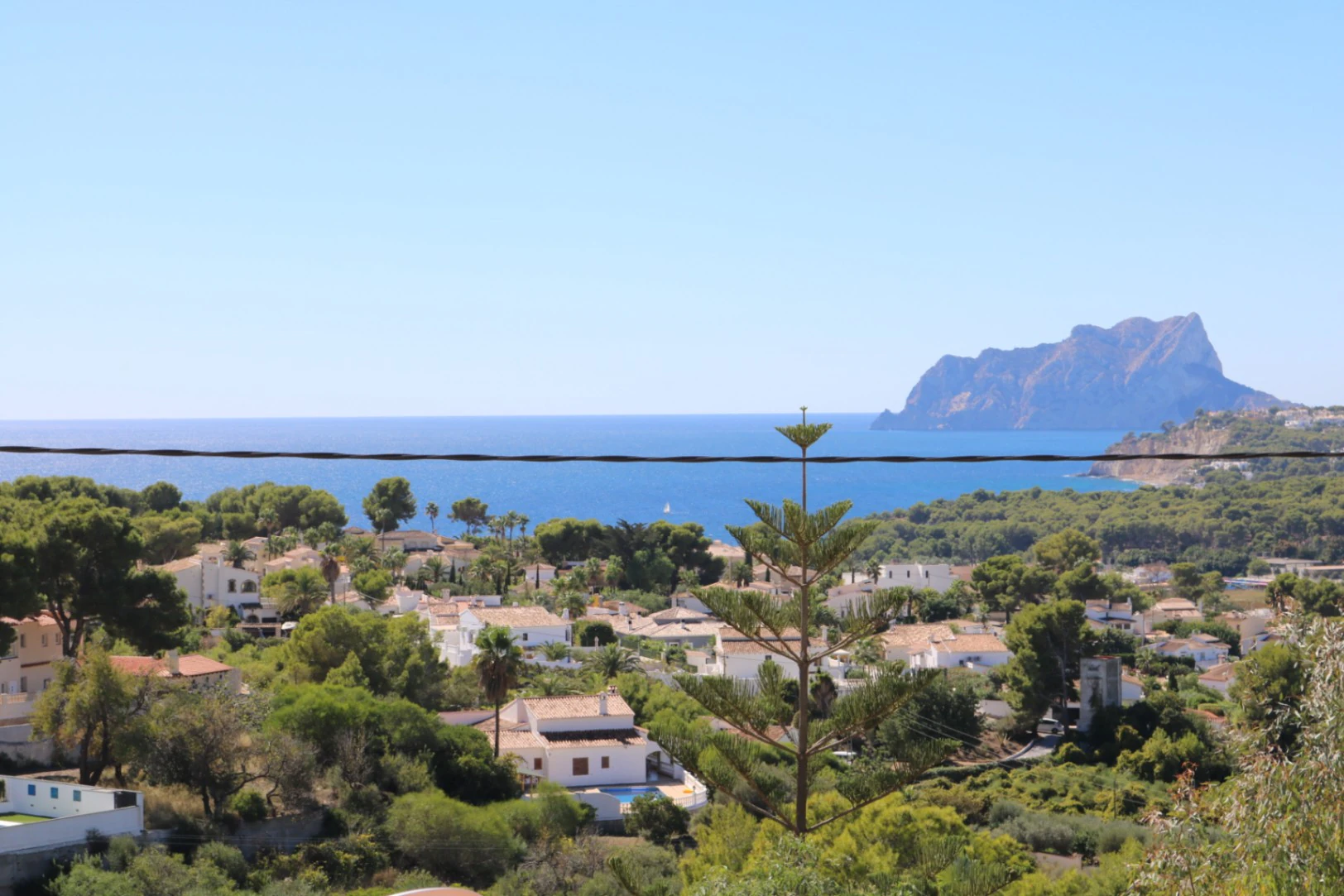 Apartamento en venta en Moraira con vistas al mar en zona Paichi