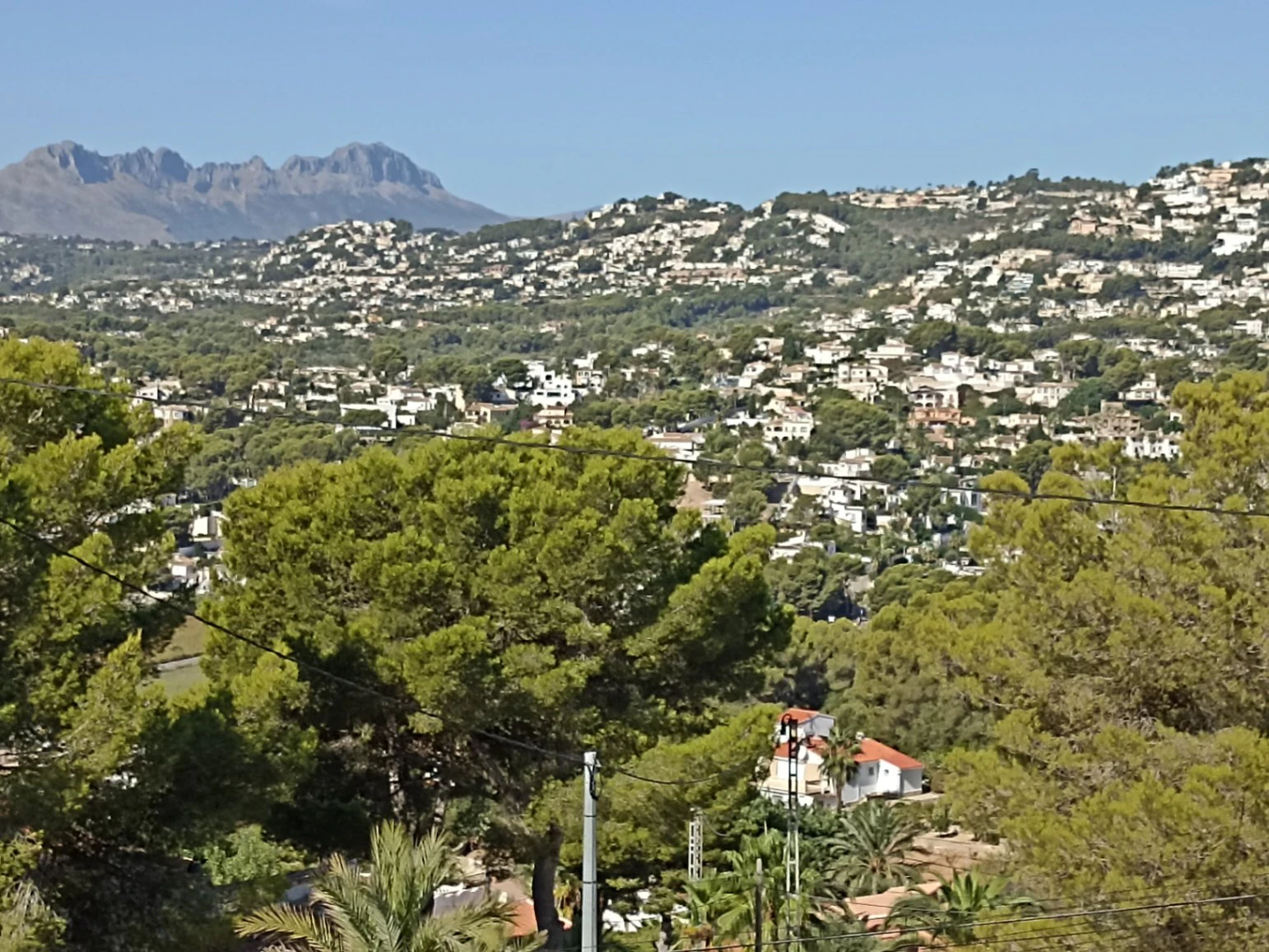 Apartamento en venta en Moraira con vistas al mar en zona Paichi