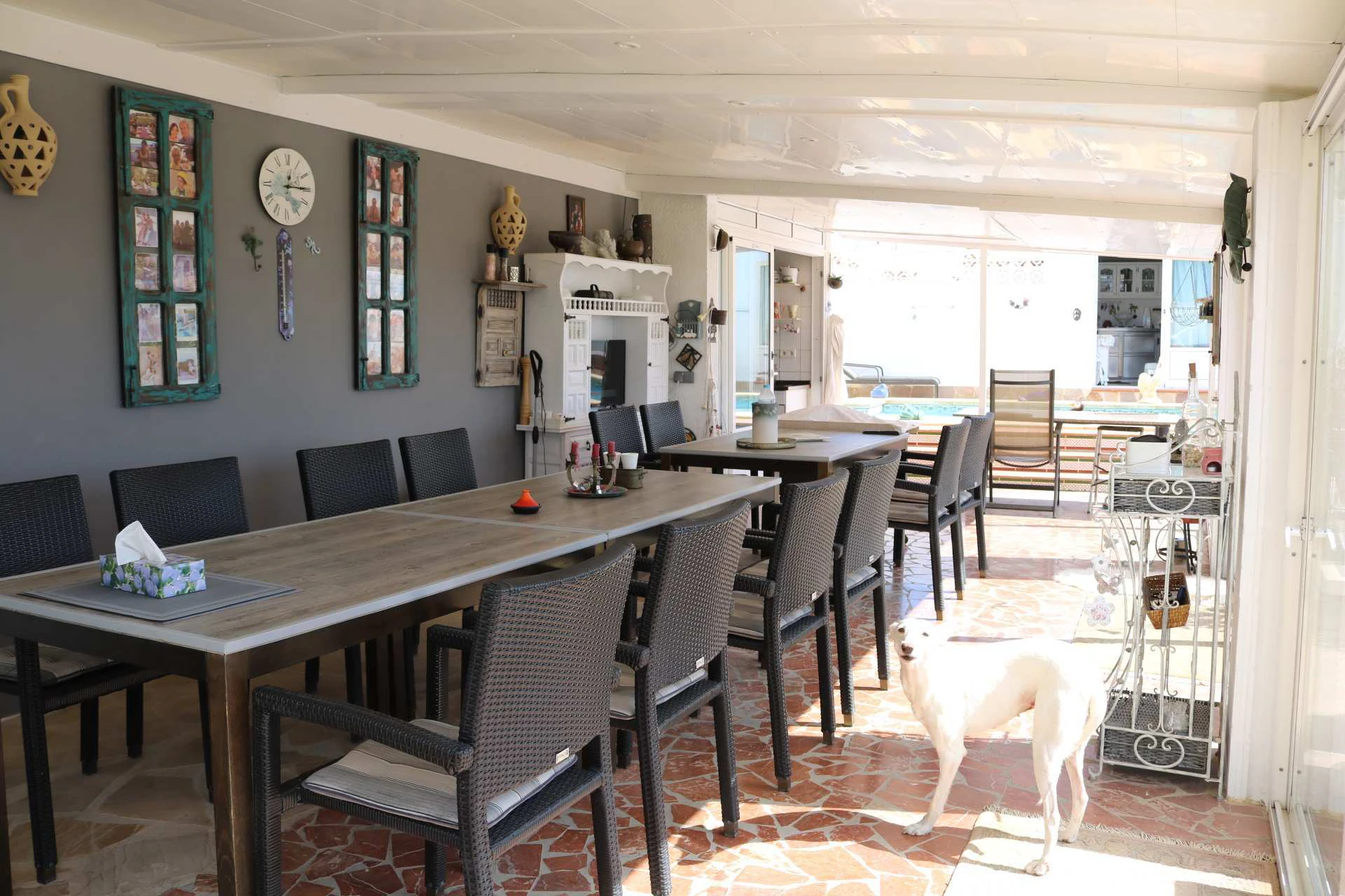 CH3158 - Villa in Moraira mit Meerblick, Pool und separaten Apartments nahe dem Golfplatz