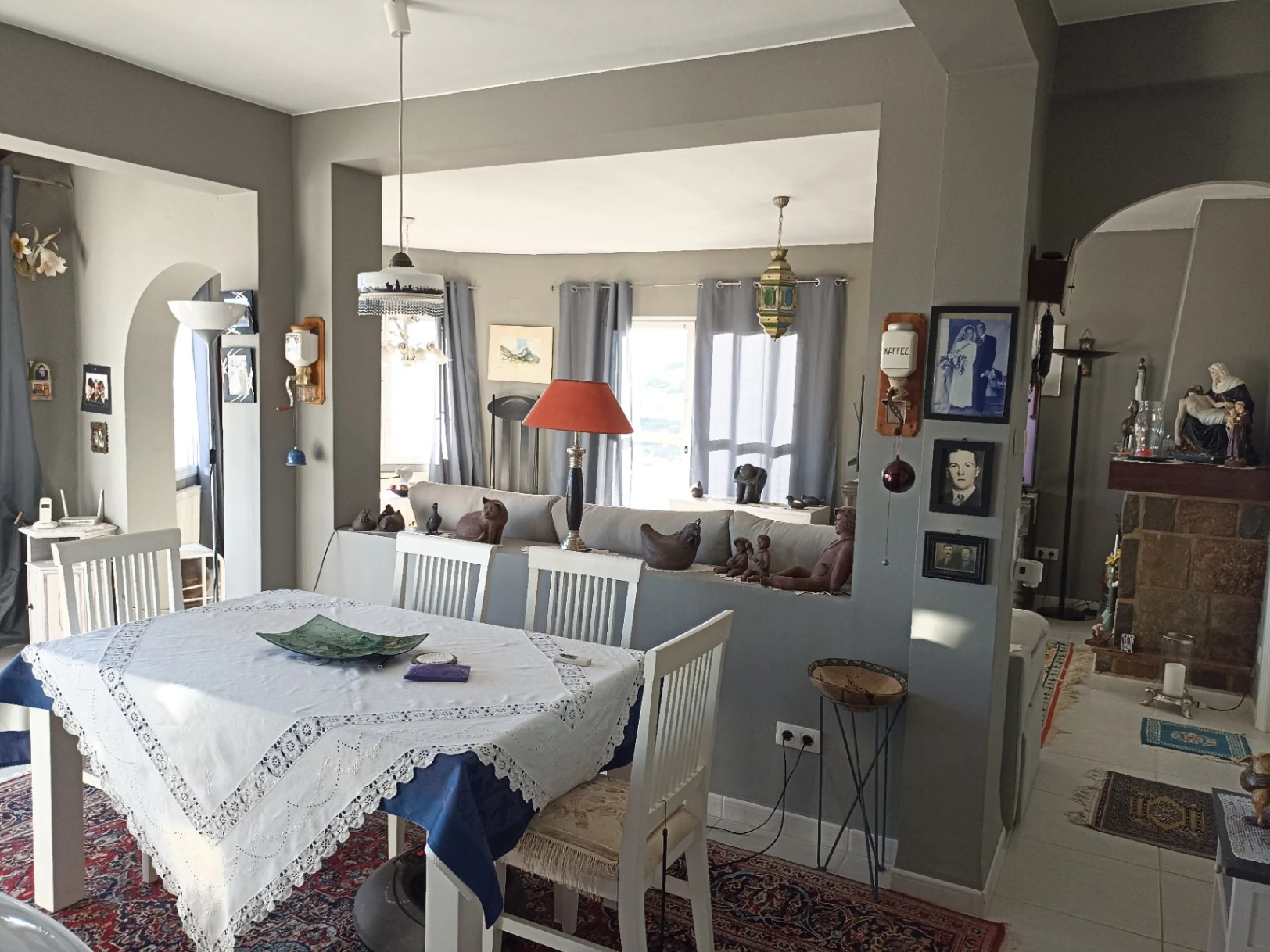 CH3158 - Villa in Moraira mit Meerblick, Pool und separaten Apartments nahe dem Golfplatz