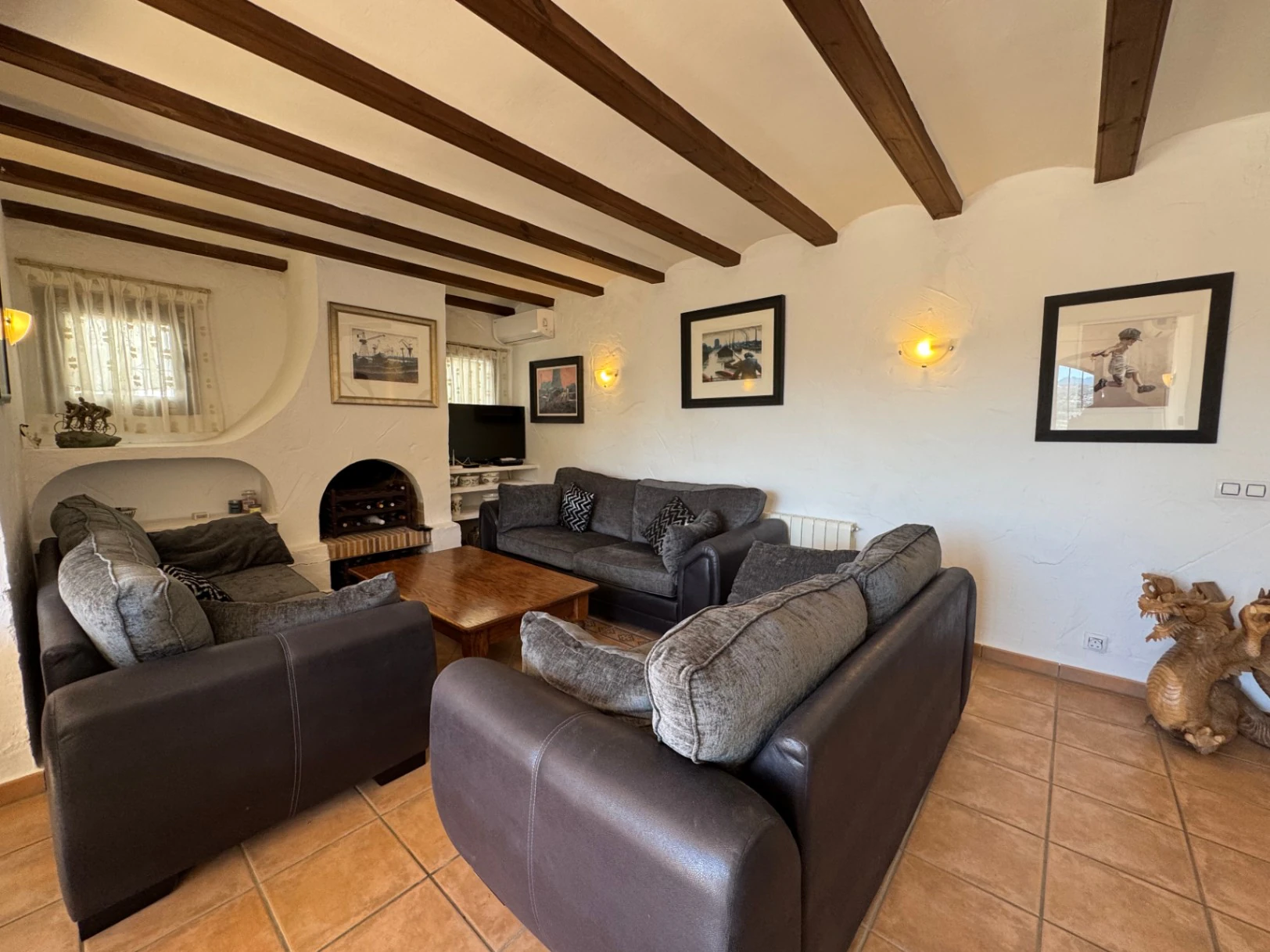 A0868 - Apartment in Villotel nahe Moraira zu verkaufen mit Pool und Stellplatz
