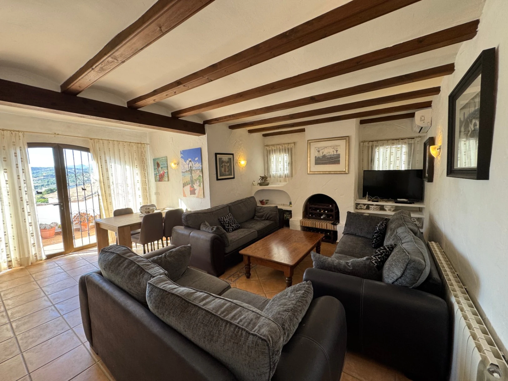 A0868 - Apartamento en venta en Villotel, cerca de Moraira, con piscina y garaje