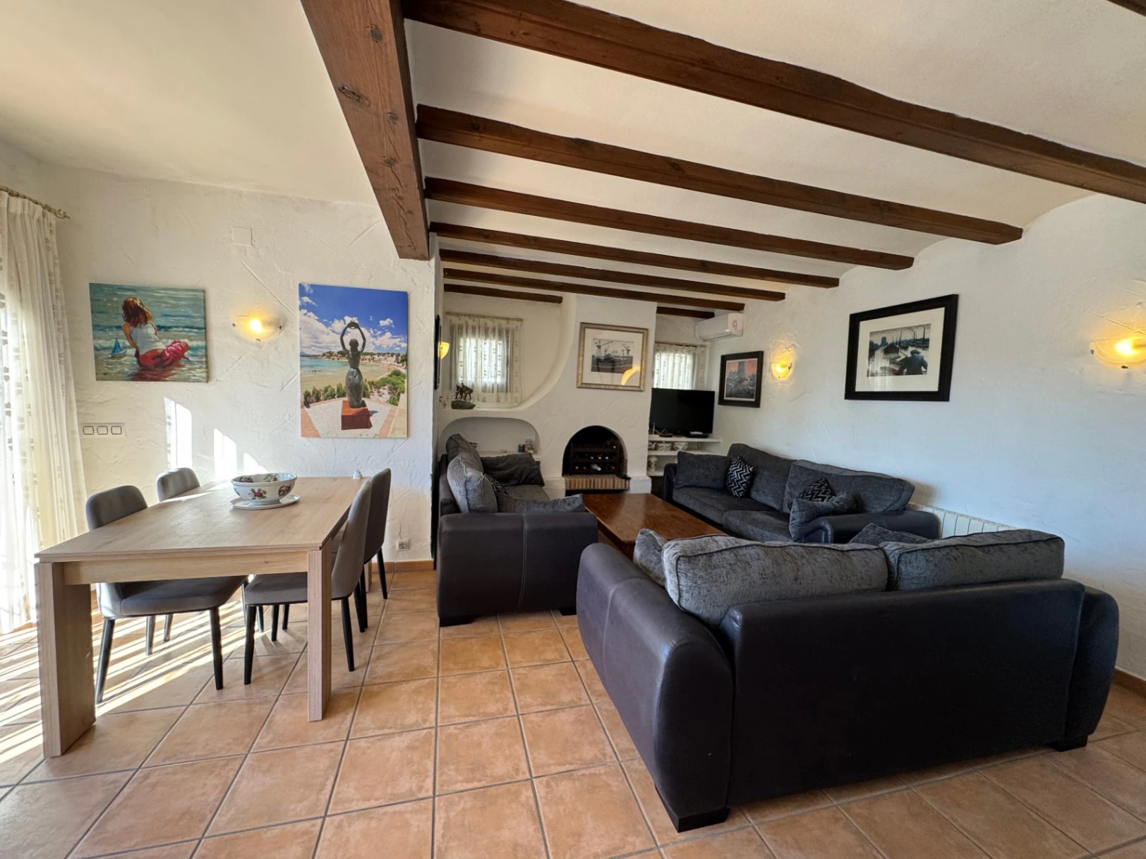 A0868 - Apartamento en venta en Villotel, cerca de Moraira, con piscina y garaje