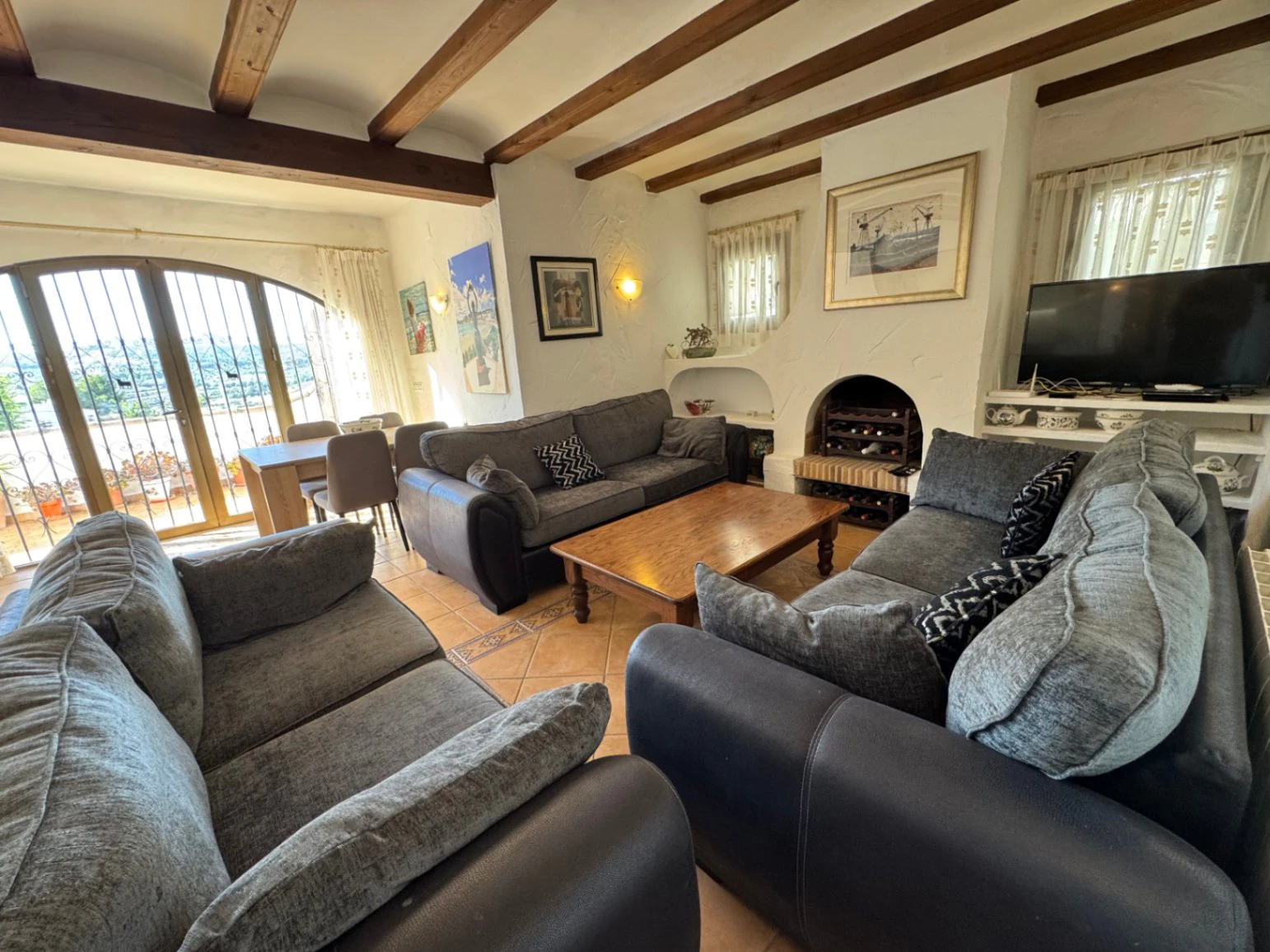 A0868 - Apartamento en venta en Villotel, cerca de Moraira, con piscina y garaje