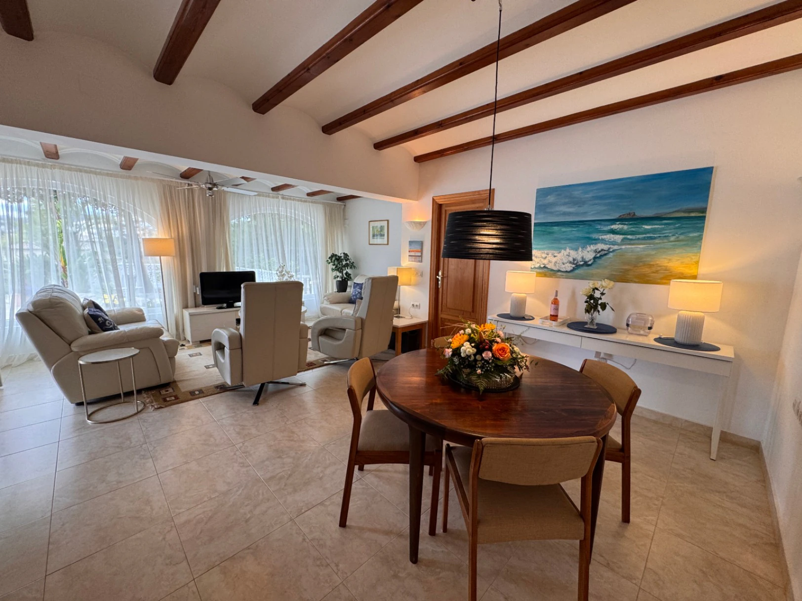 CH3365 - Villa à Moraira, urbanisation San Jaime, à distance de marche du Golf d’Ifach