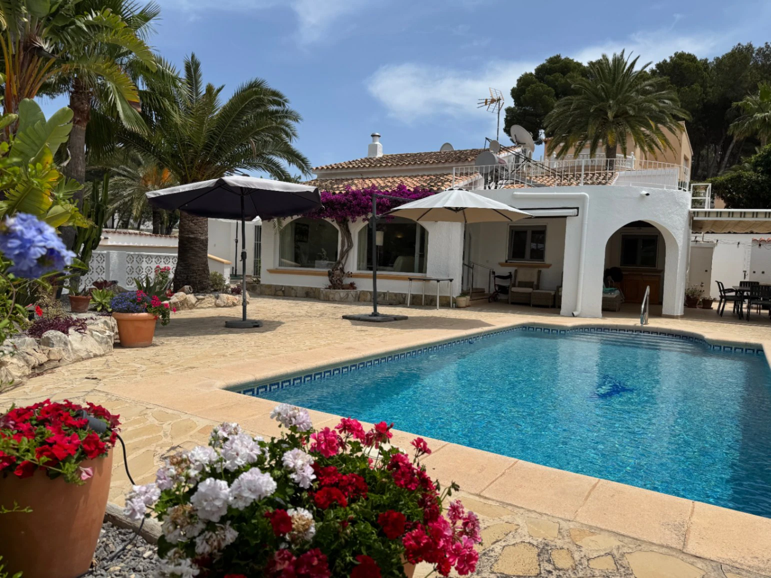 CH3365 - Villa à Moraira, urbanisation San Jaime, à distance de marche du Golf d’Ifach