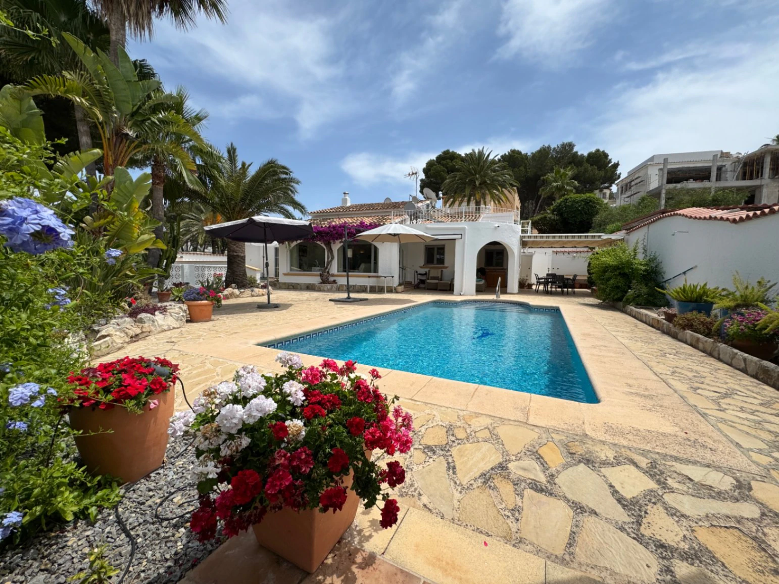 CH3365 - Villa à Moraira, urbanisation San Jaime, à distance de marche du Golf d’Ifach