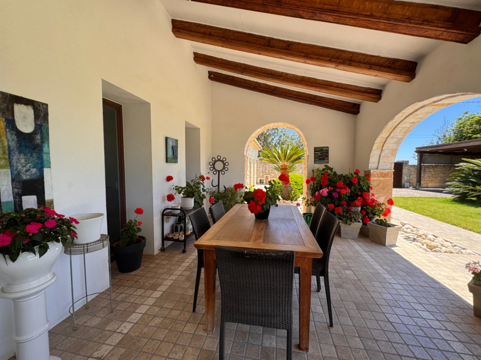 F0211 - Exklusive Stein-Finca mit Charakter, modernem Interieur und Pool in Benissa – Costa Blanca