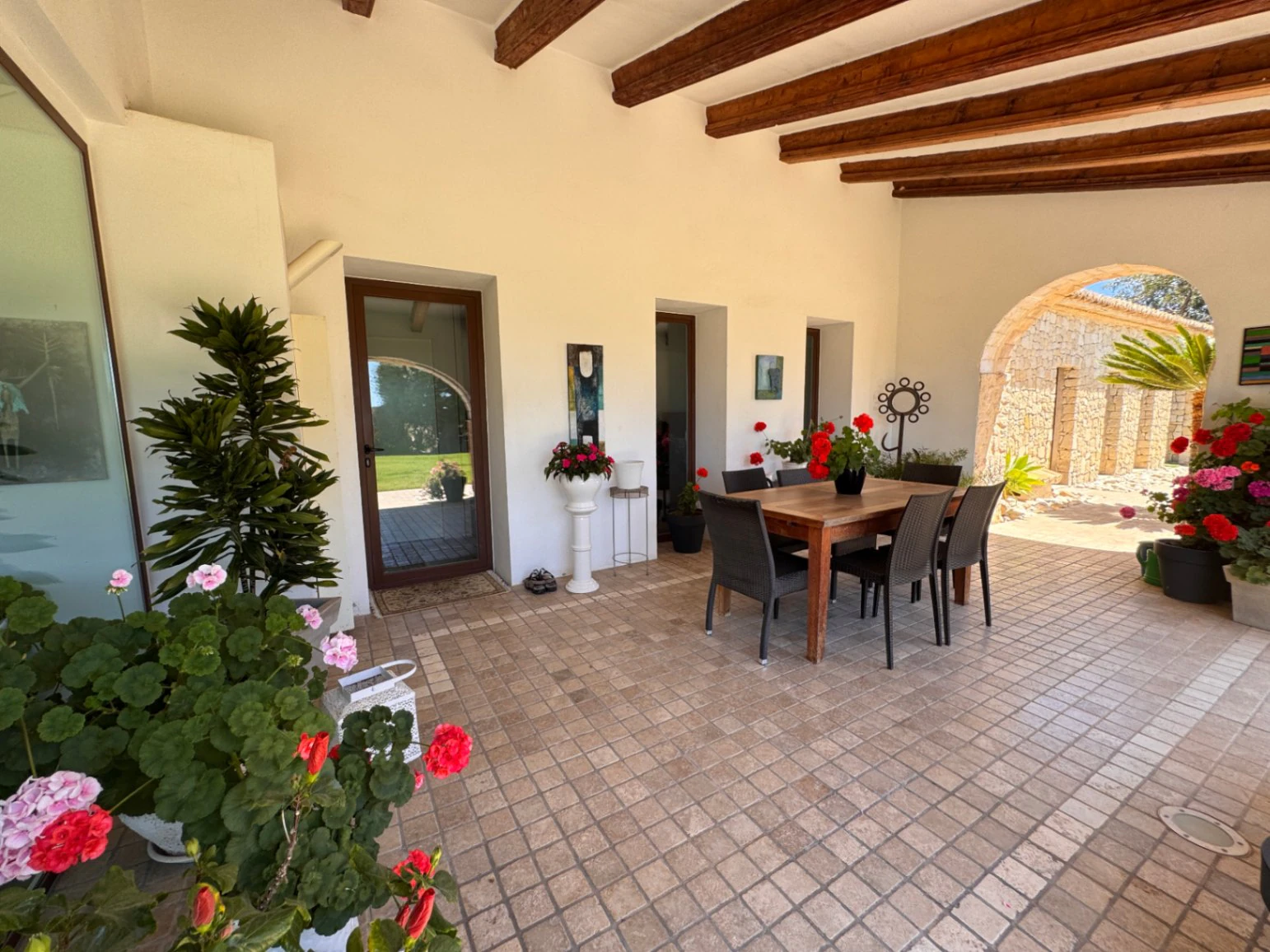 F0211 - Exklusive Stein-Finca mit Charakter, modernem Interieur und Pool in Benissa – Costa Blanca