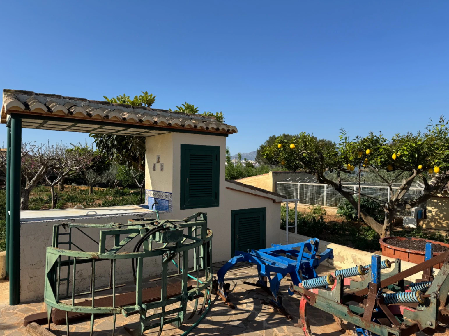 F0206 - Boerderij in Benissa op 15 minuten lopen naar het centrum