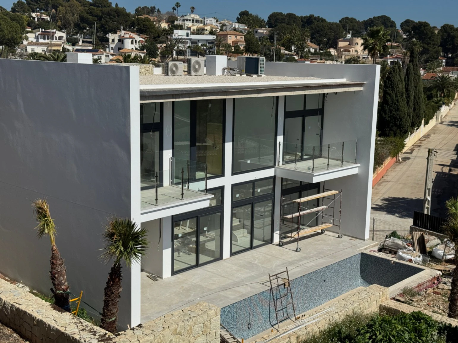 Luxury Villa in Calpe for Sale – Under Construction, High-End Finish