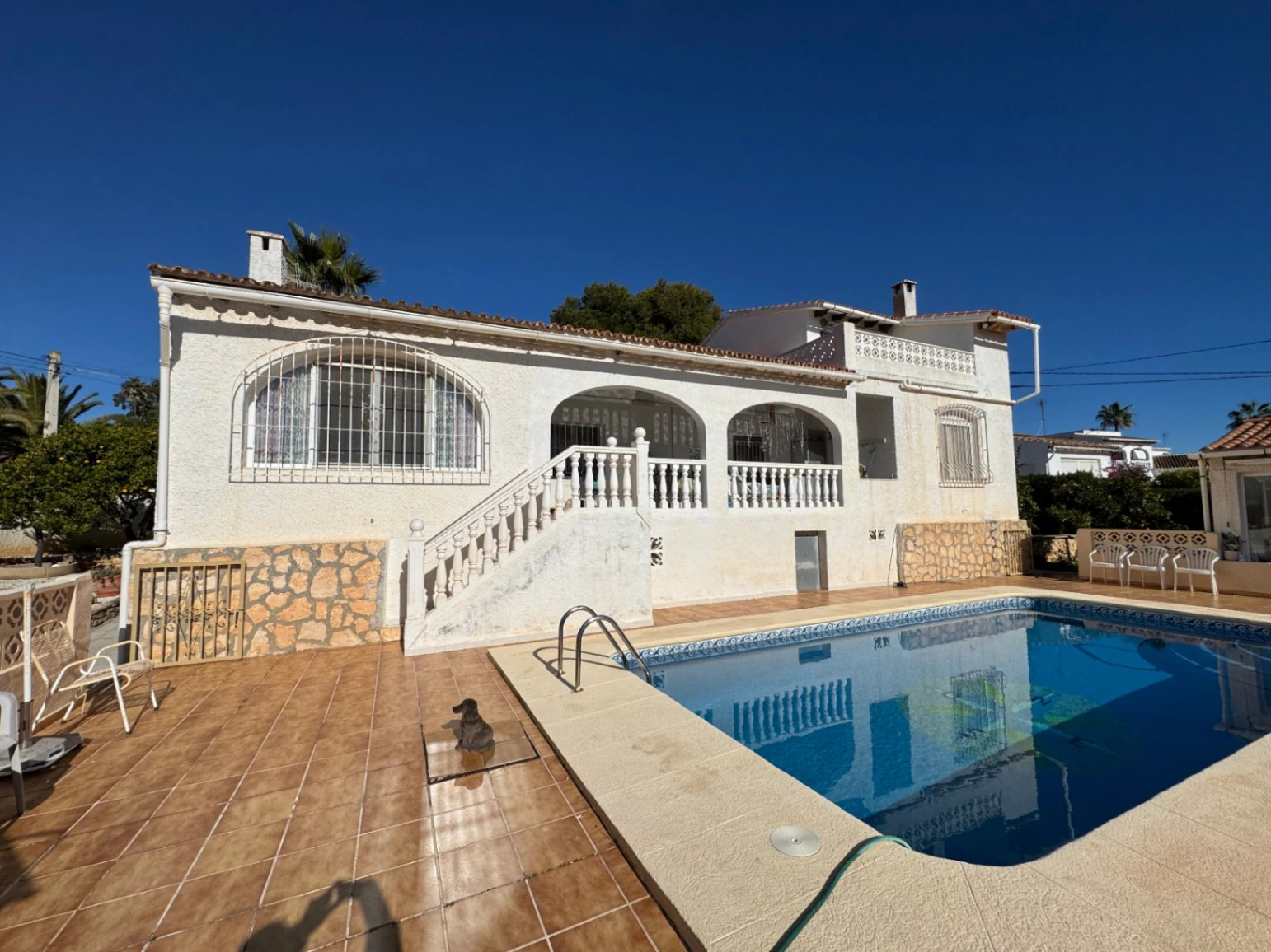 CH3374 - 2 Häuser in 1 – Villa mit Meerblick in Benissa-Costa
