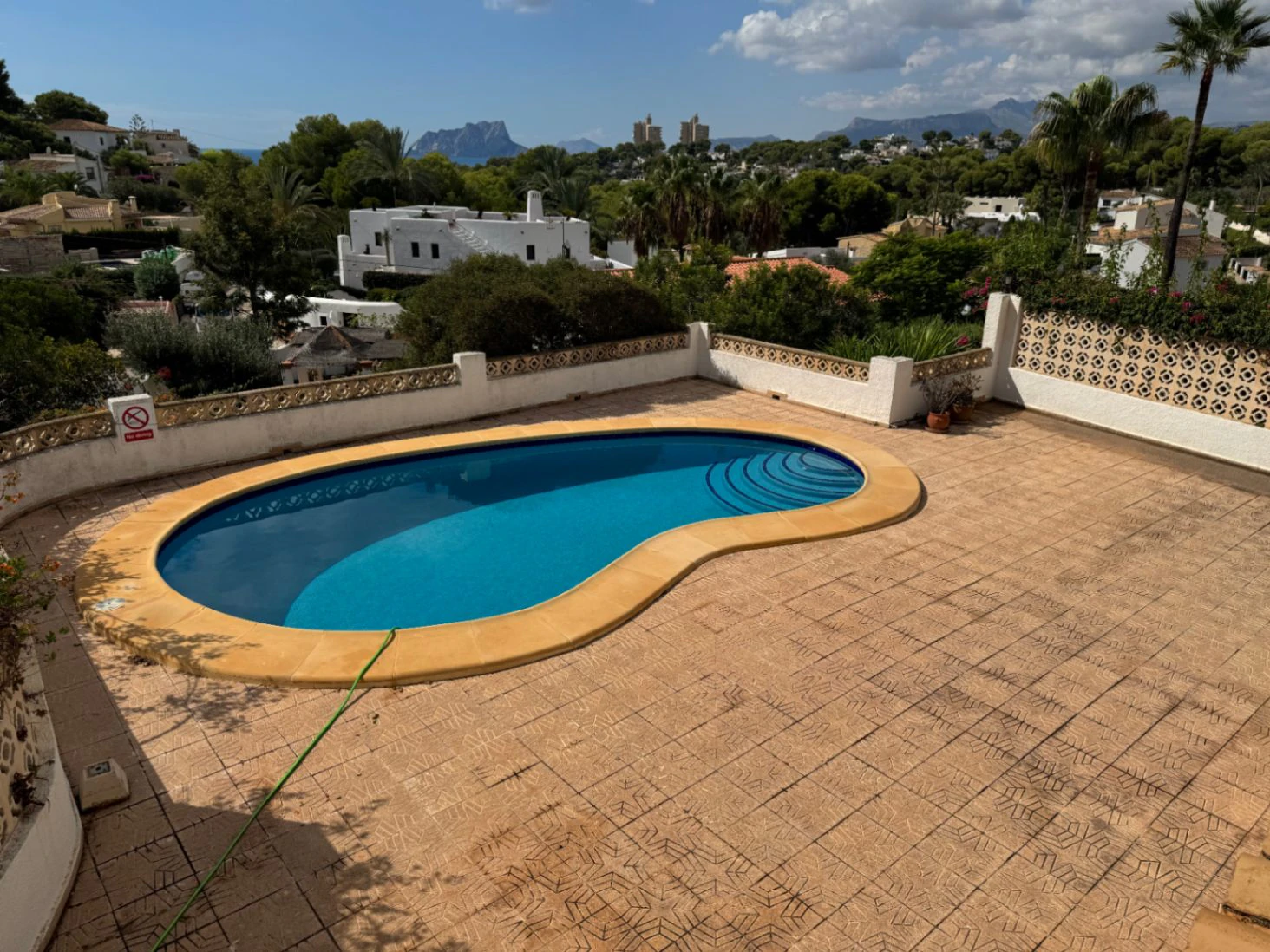 CH3373 - Villa in El Portet, Moraira with sea views and expansion potential
