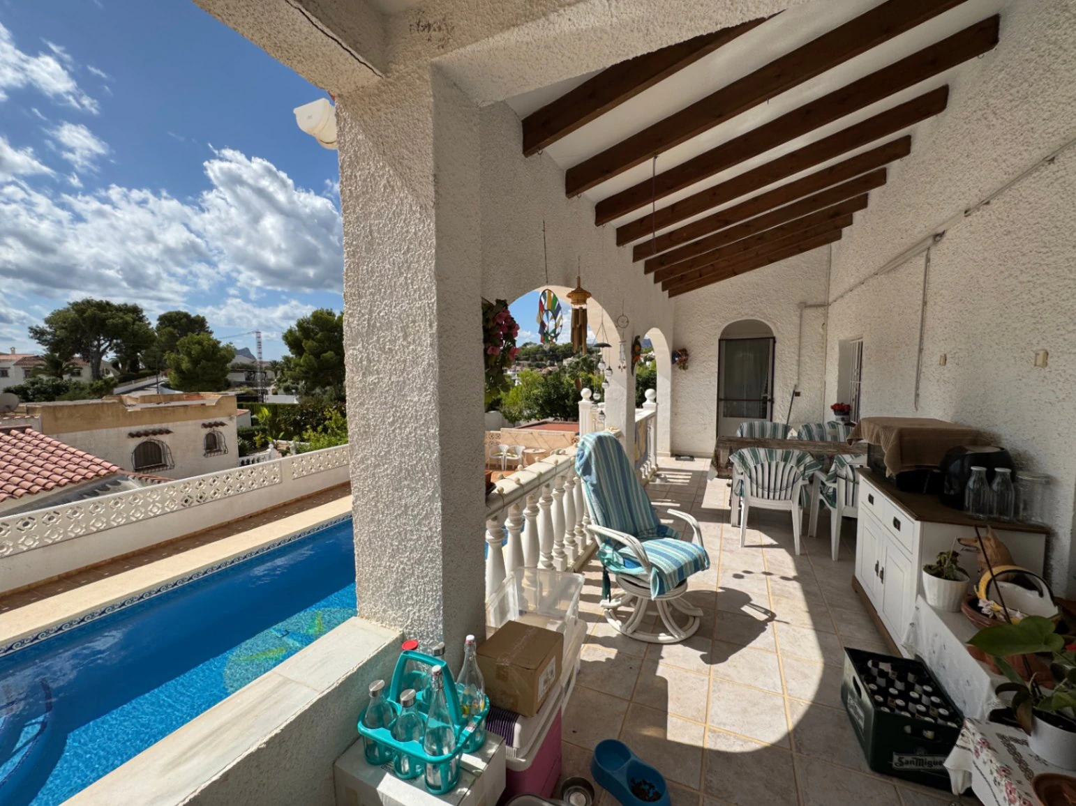 CH3374 - 2 Häuser in 1 – Villa mit Meerblick in Benissa-Costa