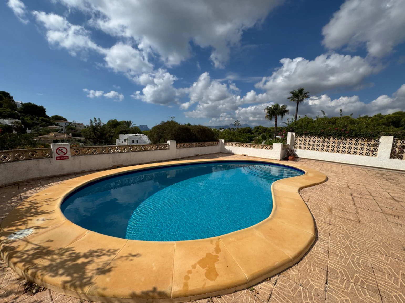 CH3373 - Villa in El Portet, Moraira with sea views and expansion potential