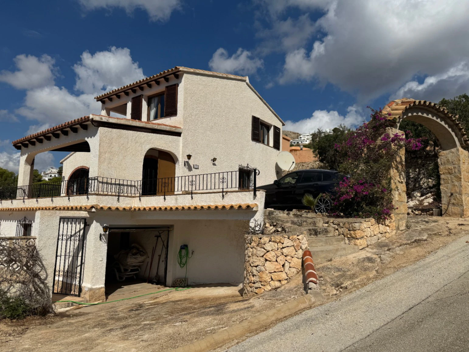 CH3373 - Villa in El Portet, Moraira with sea views and expansion potential