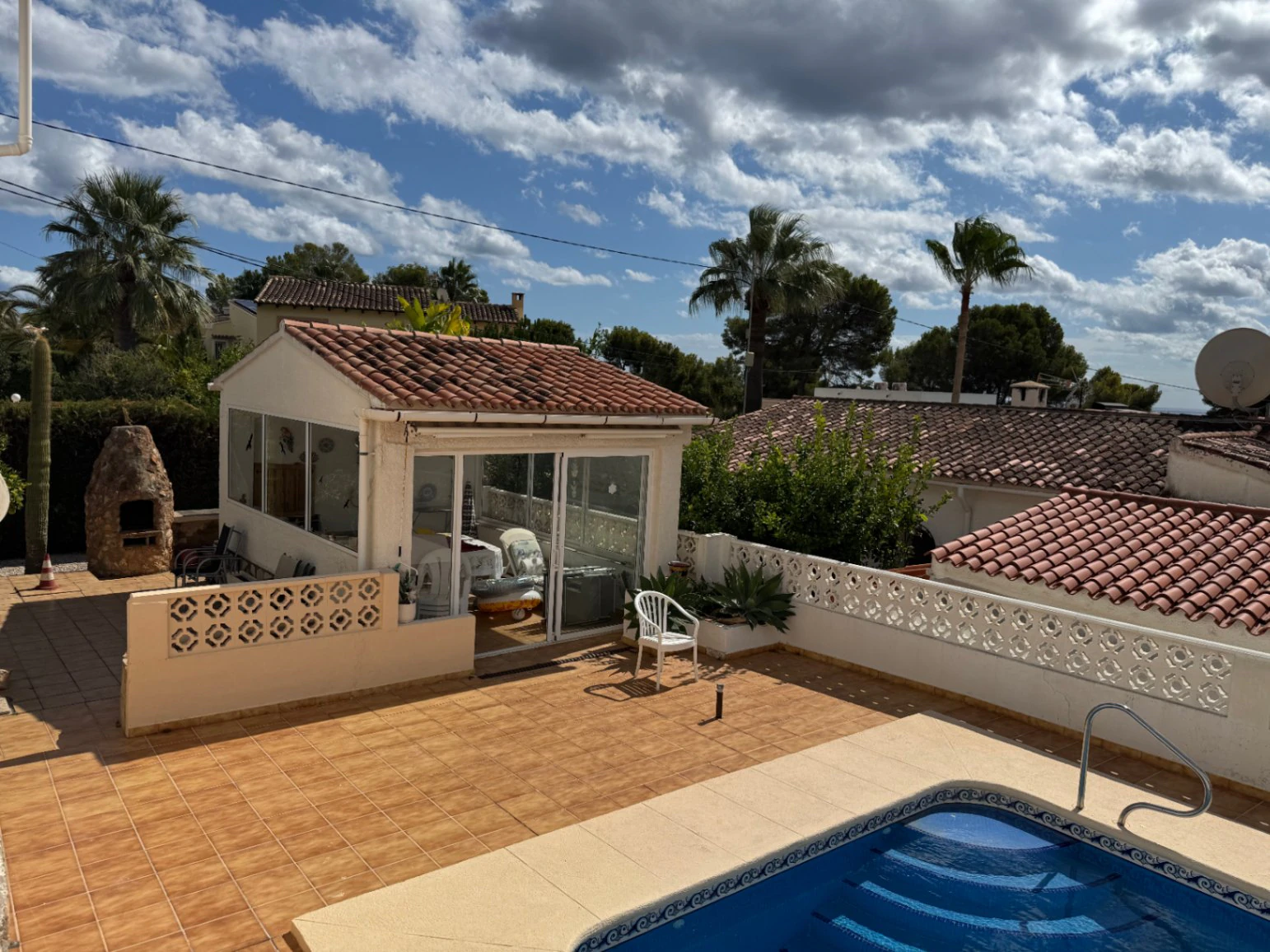 CH3374 - 2 Häuser in 1 – Villa mit Meerblick in Benissa-Costa