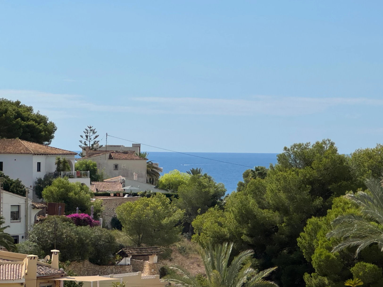 CH3373 - Villa in El Portet, Moraira with sea views and expansion potential