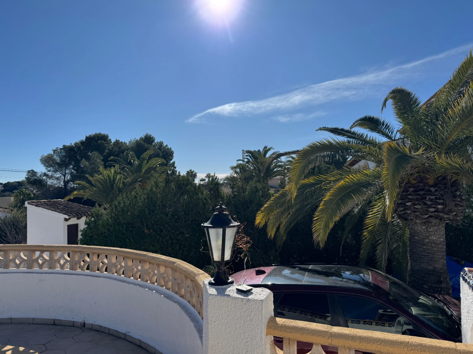 Villa for sale in Moraira with pool, open views and privacy