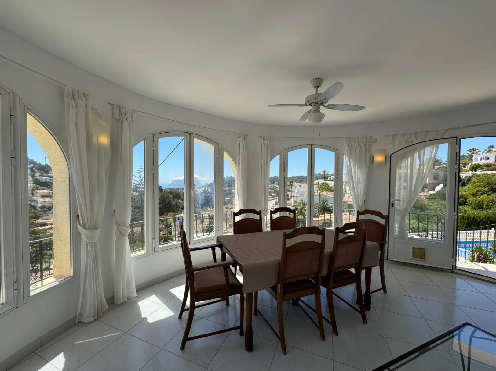 CH3403 - Villa mit Meerblick in Benissa Costa mit separater Gästewohnung, Pool und Panoramablick