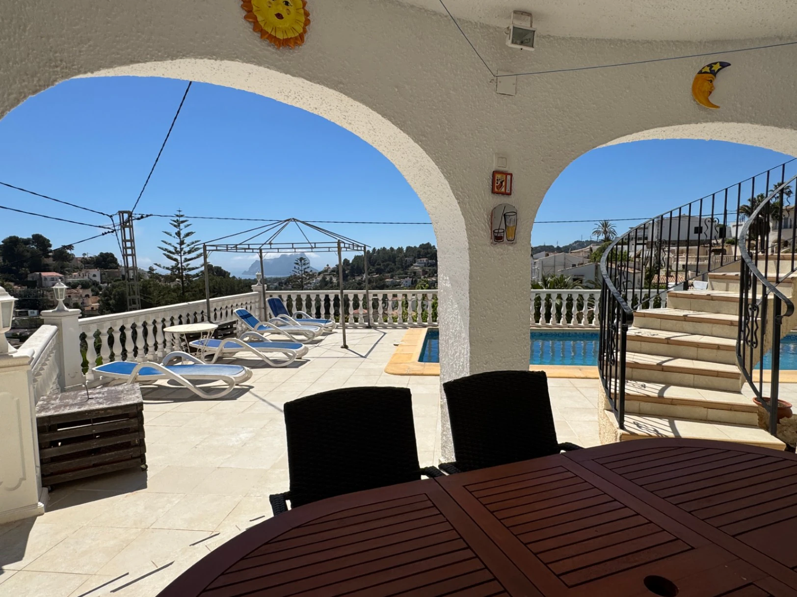 CH3403 - Villa mit Meerblick in Benissa Costa mit separater Gästewohnung, Pool und Panoramablick