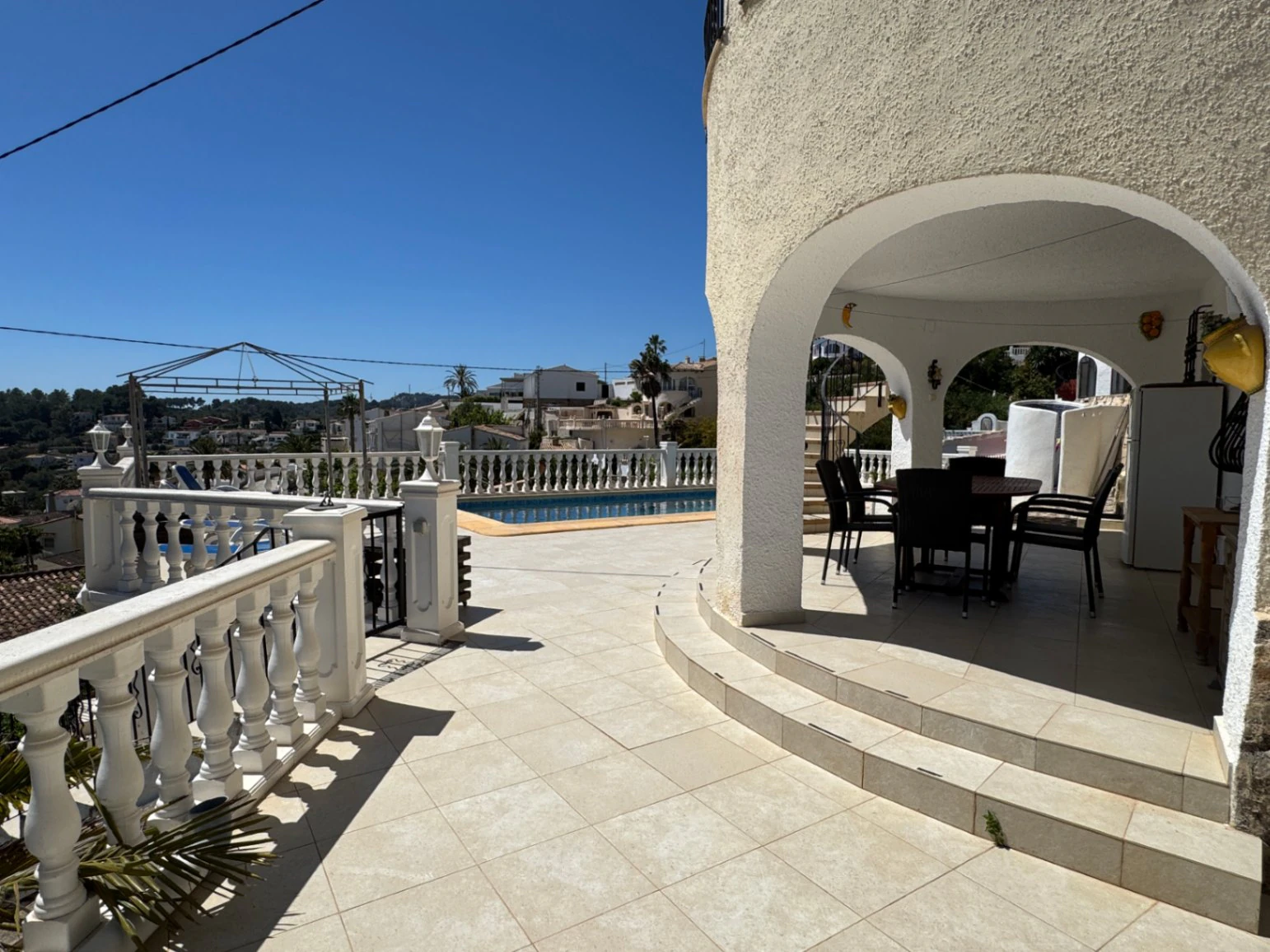 CH3403 - Villa mit Meerblick in Benissa Costa mit separater Gästewohnung, Pool und Panoramablick