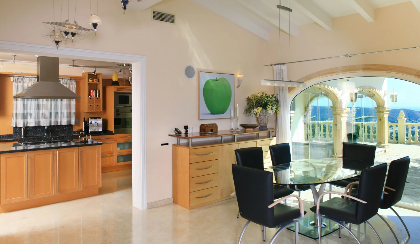 CH3411 - Fantastisk villa med panoramautsikt över havet till salu i Moraira Benimeit, privat pool och 4 sovrum