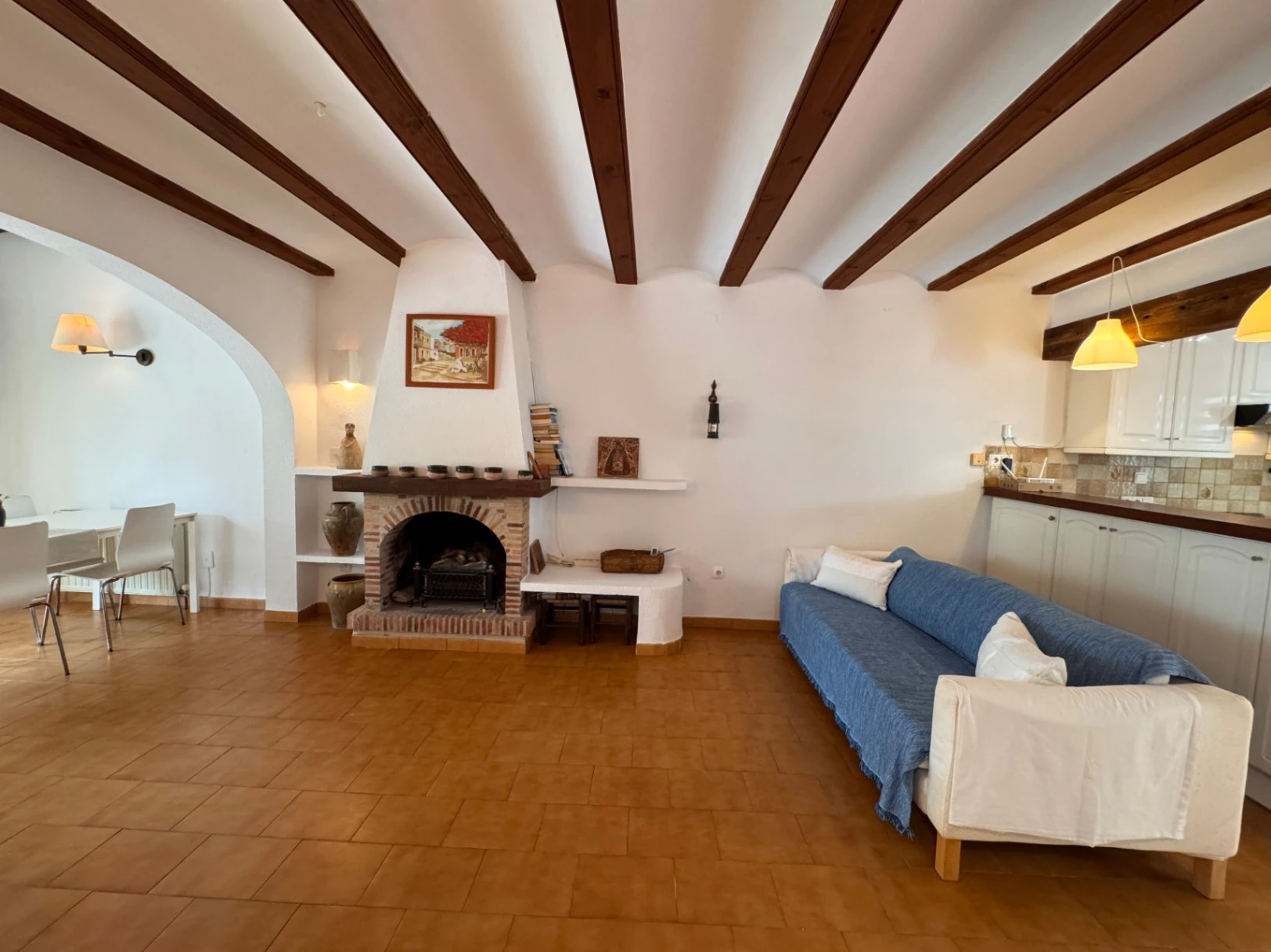 B1497 - Semi-detached bungalow for sale in Moraira with communal pool, step-free access, near beach, services and golf