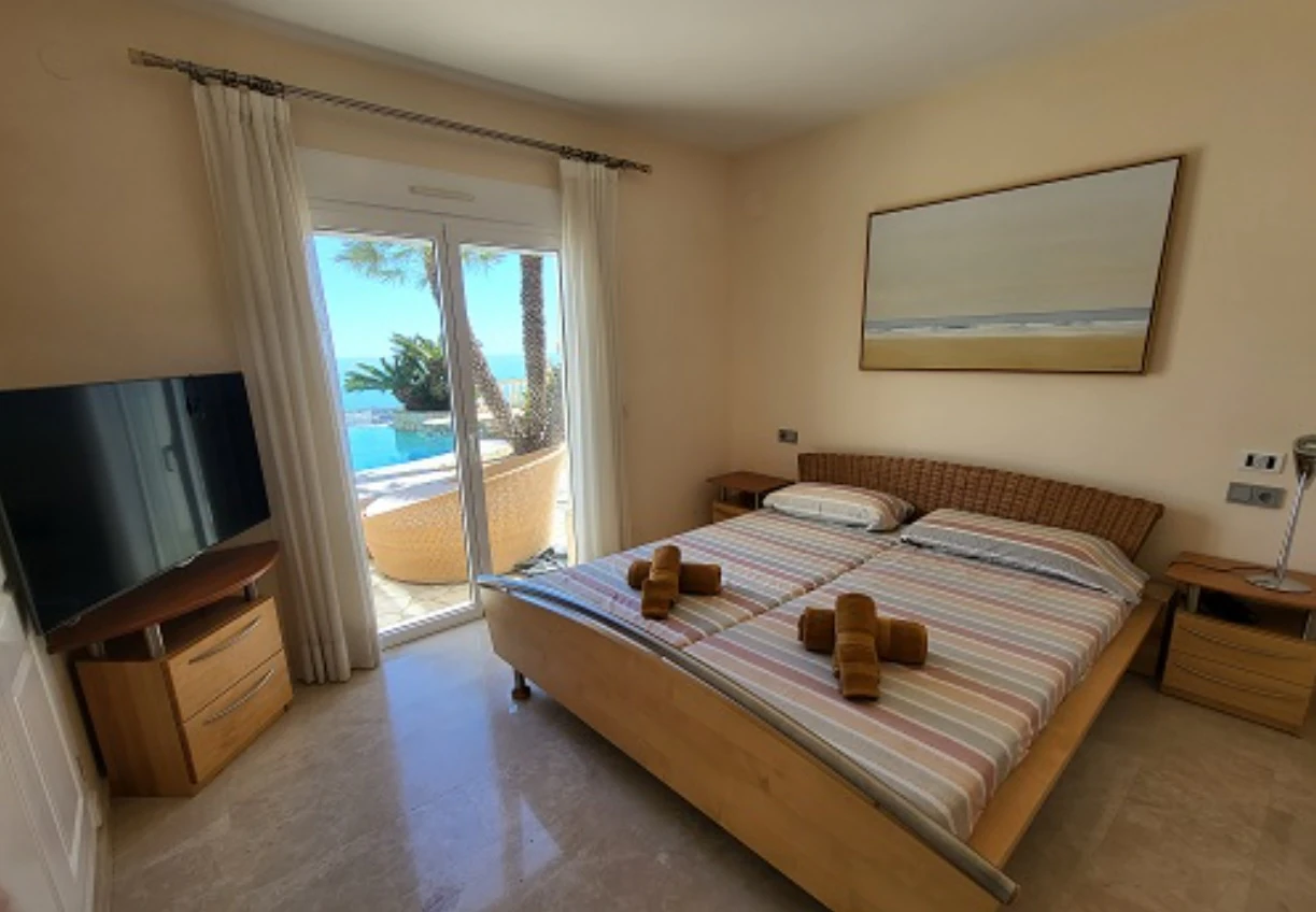 CH3411 - Fantastisk villa med panoramautsikt över havet till salu i Moraira Benimeit, privat pool och 4 sovrum