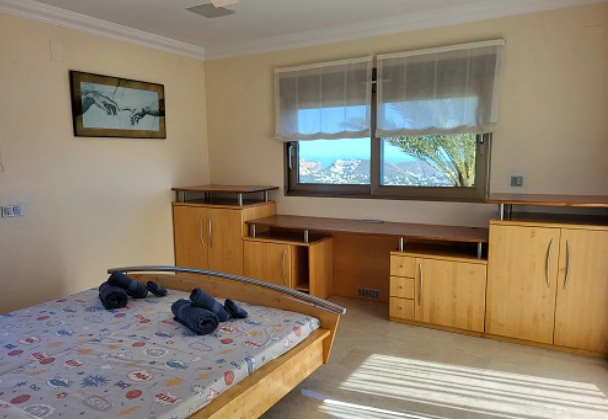 CH3411 - Fantastisk villa med panoramautsikt över havet till salu i Moraira Benimeit, privat pool och 4 sovrum