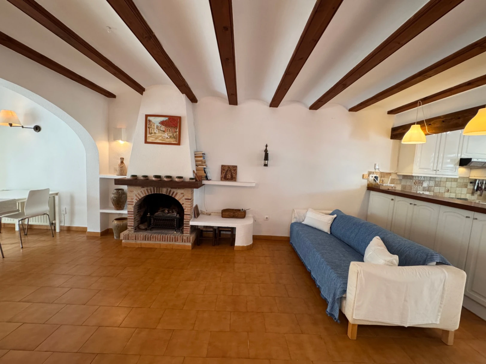 B1497 - Semi-detached bungalow for sale in Moraira with communal pool, step-free access, near beach, services and golf