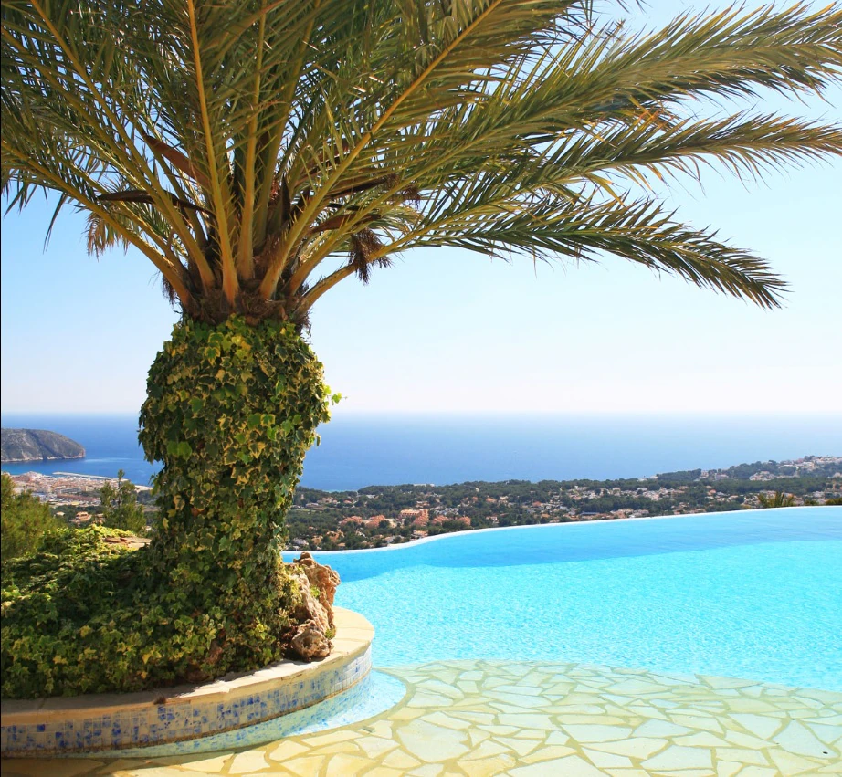 CH3411 - Fantastisk villa med panoramautsikt över havet till salu i Moraira Benimeit, privat pool och 4 sovrum