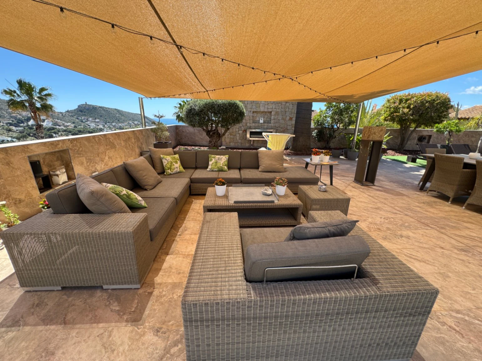 CH3402 - Exklusiv lyxvilla med panoramautsikt över havet i El Portet Moraira, Costa Blanca Spanien
